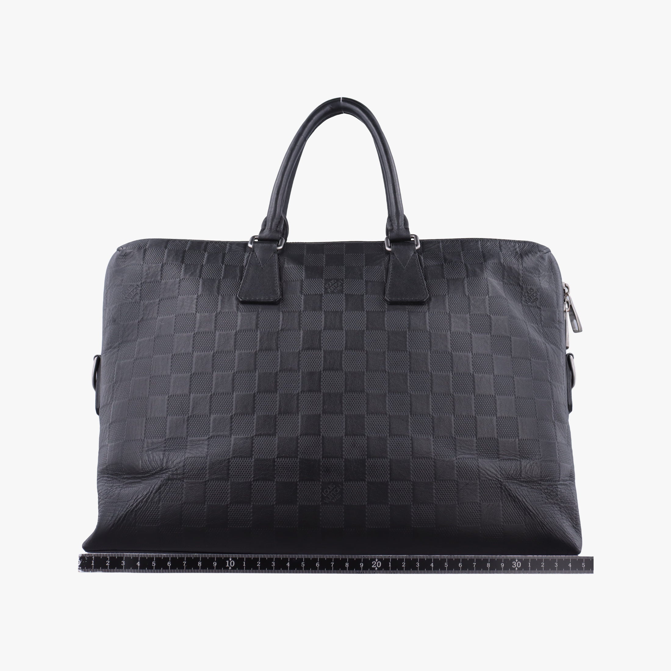 Secondhand Louis Vuitton Porte Documents Jour Noir Damier Graphite N48224 shoulderbag | stylenewstar