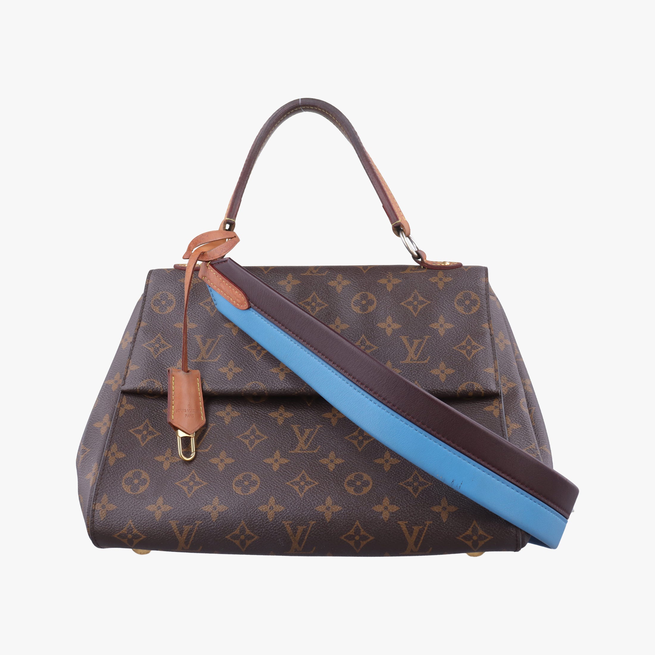 Secondhand Louis Vuitton CLUNY MM Brown Monogram Canvas M43236 shoulderbag | stylenewstar