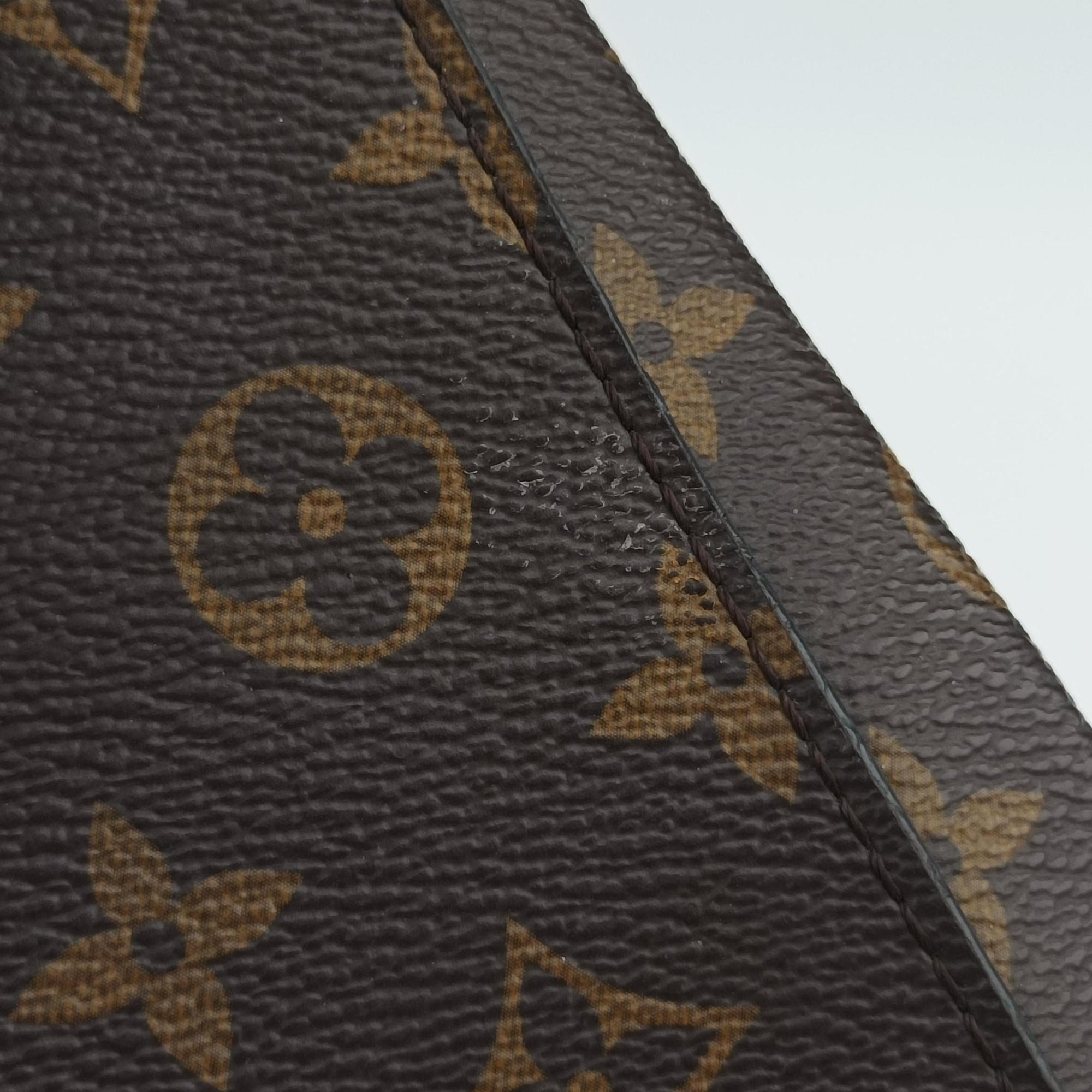 Secondhand Louis Vuitton CLUNY MM Brown Monogram Canvas M43236 shoulderbag | stylenewstar