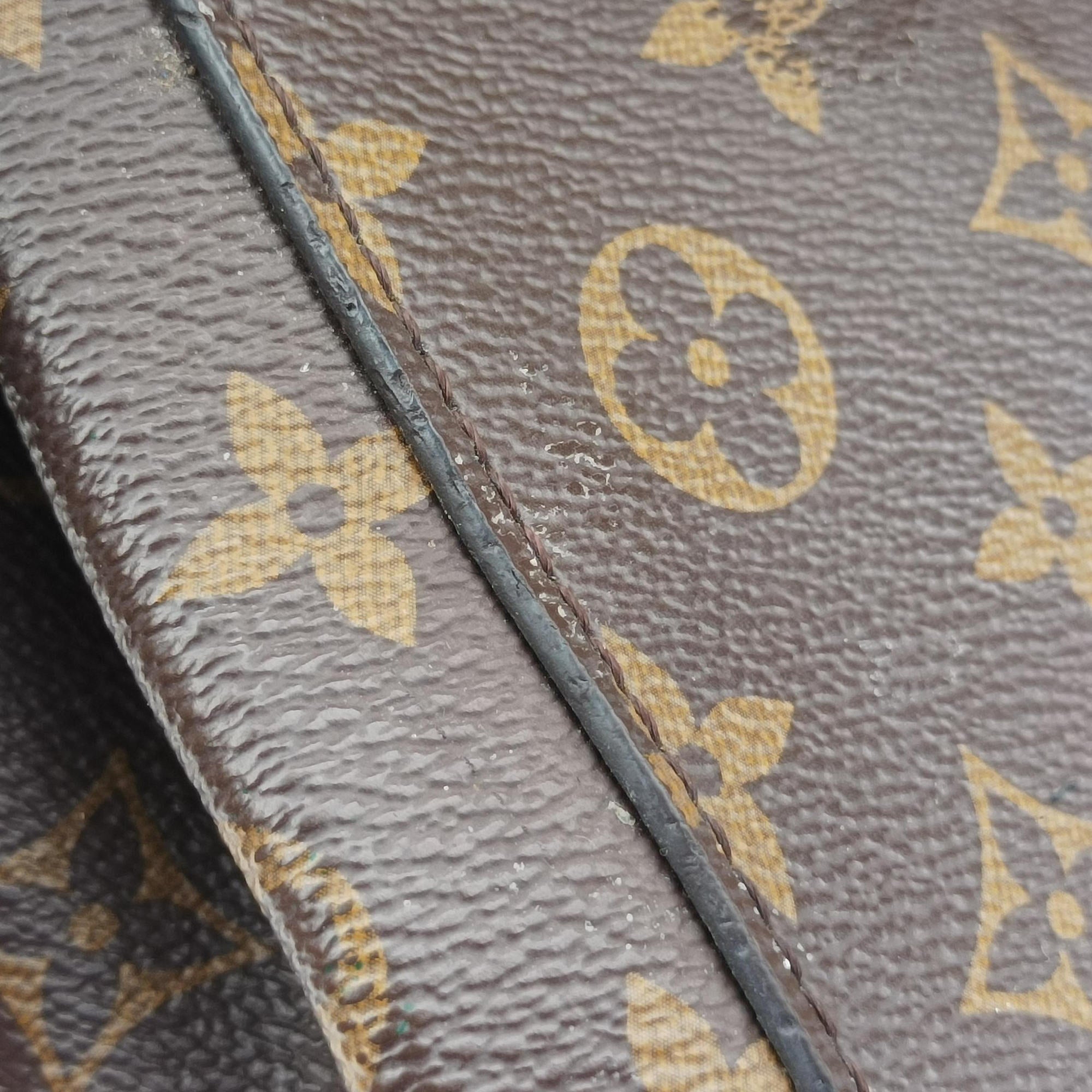 Secondhand Louis Vuitton CLUNY MM Brown Monogram Canvas M43236 shoulderbag | stylenewstar