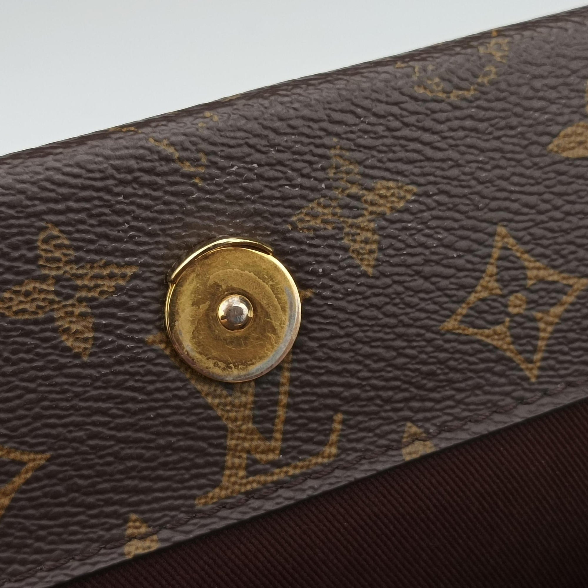 Secondhand Louis Vuitton CLUNY MM Brown Monogram Canvas M43236 shoulderbag | stylenewstar
