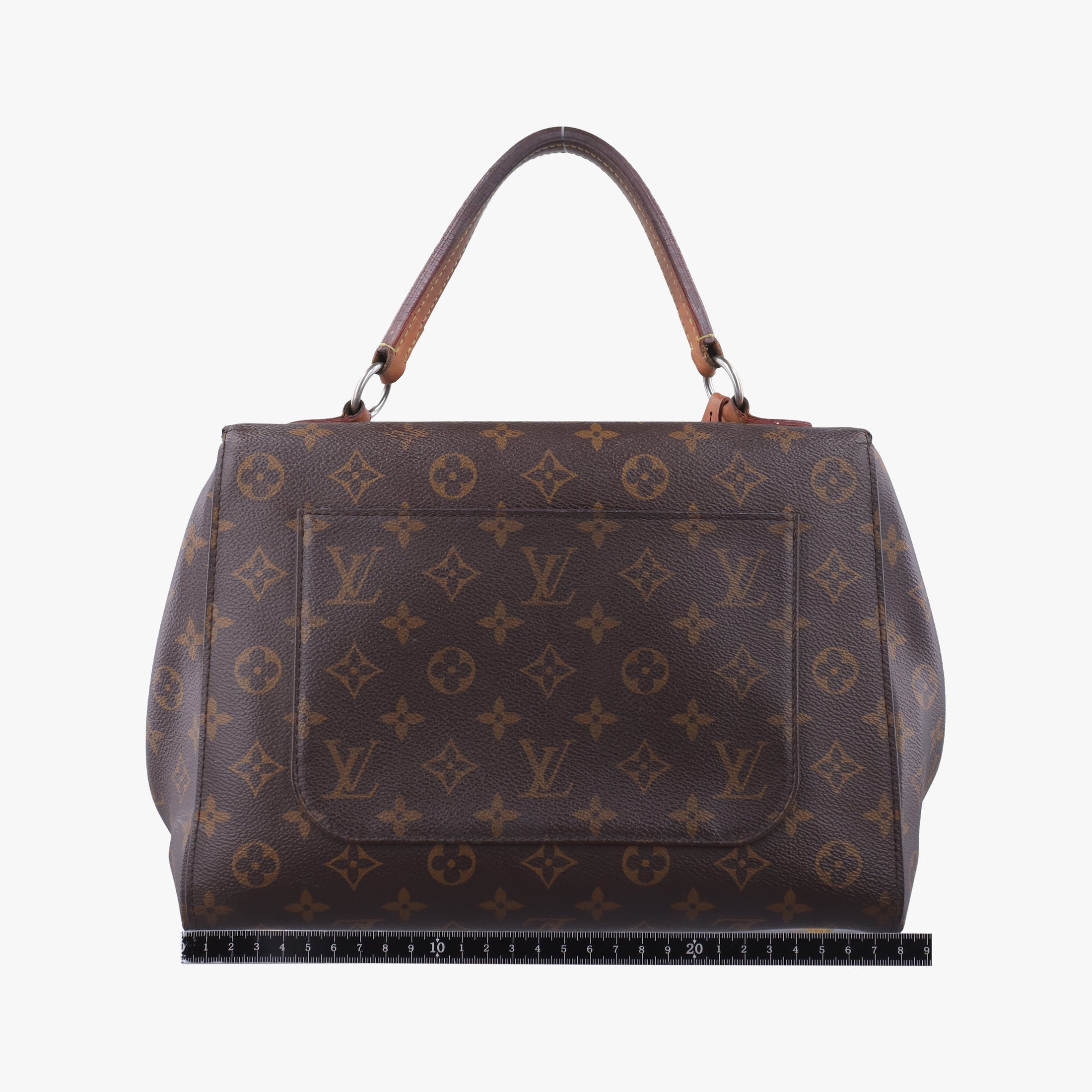 Secondhand Louis Vuitton CLUNY MM Brown Monogram Canvas M43236 shoulderbag | stylenewstar