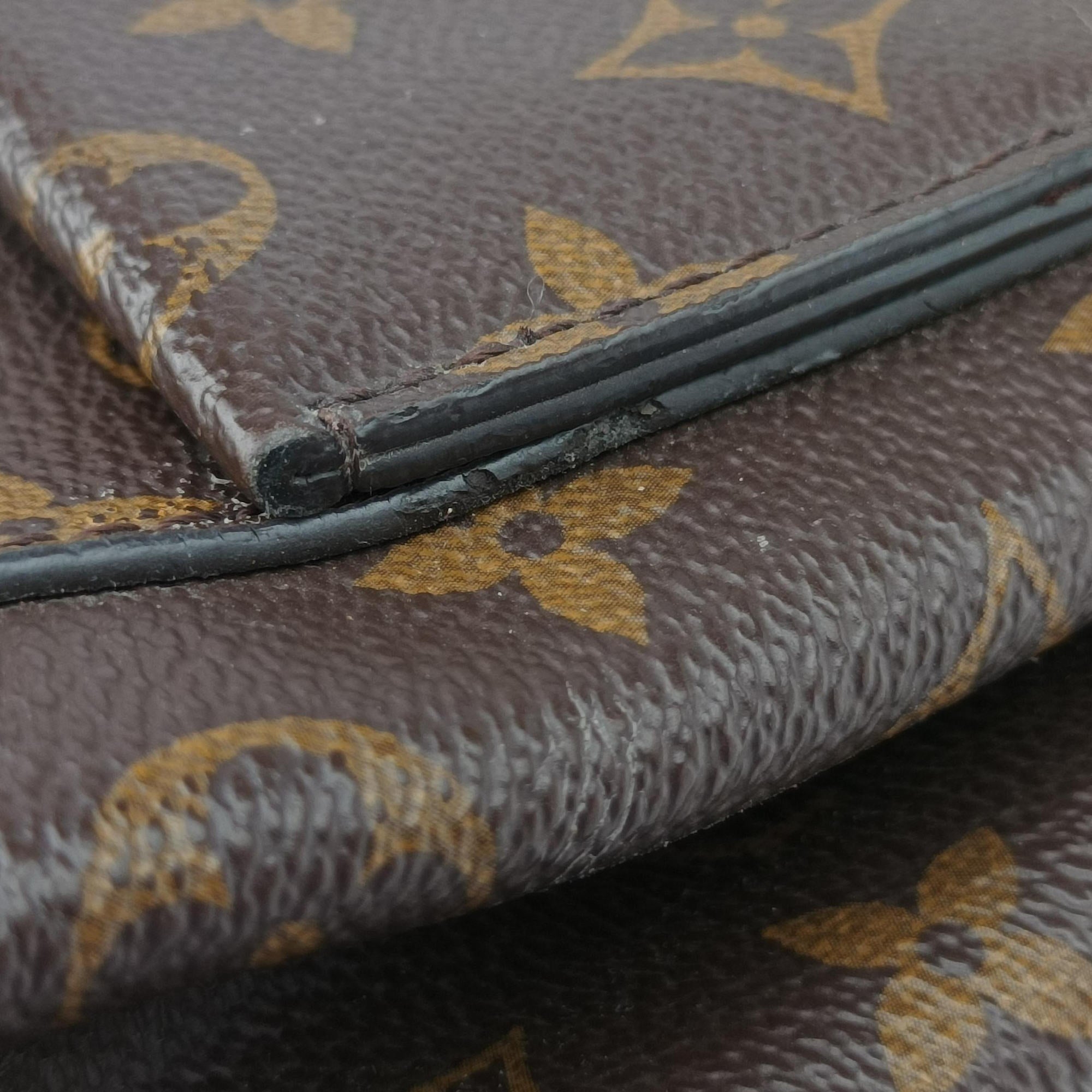 Secondhand Louis Vuitton CLUNY MM Brown Monogram Canvas M43236 shoulderbag | stylenewstar