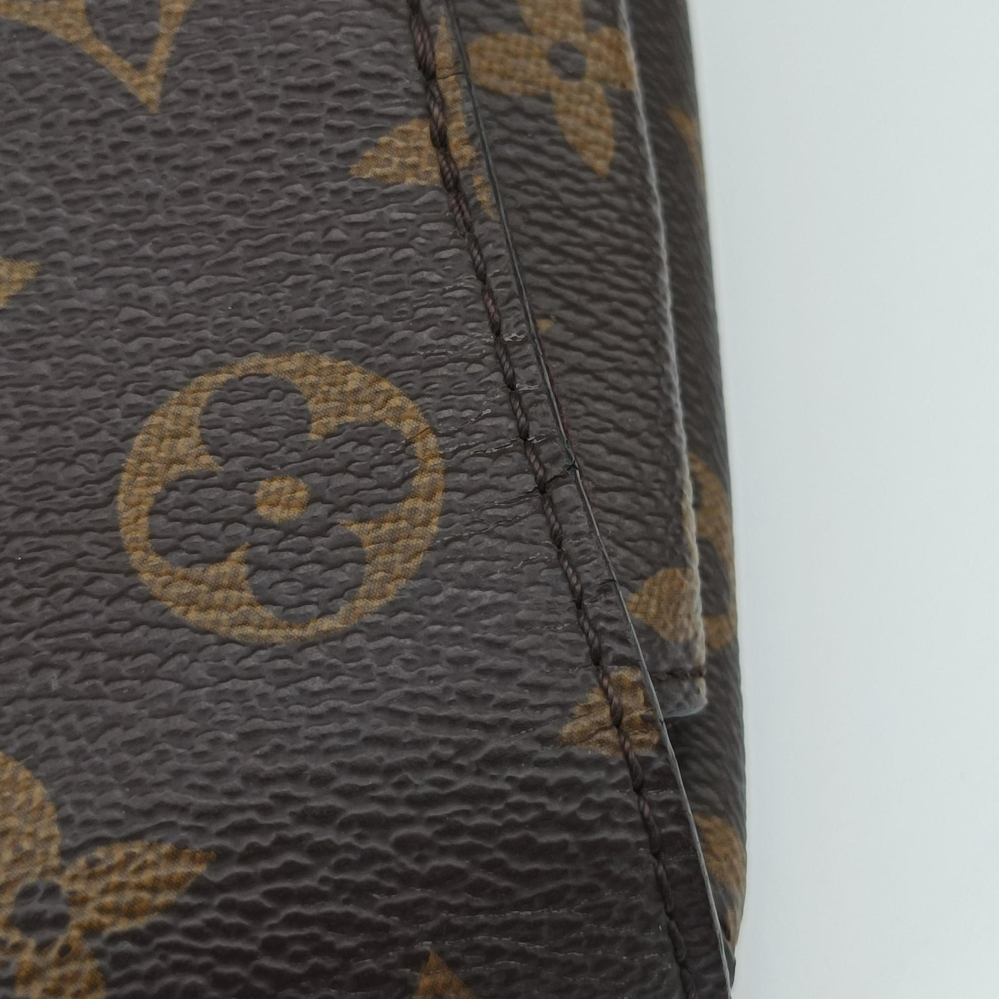Secondhand Louis Vuitton CLUNY MM Brown Monogram Canvas M43236 shoulderbag | stylenewstar