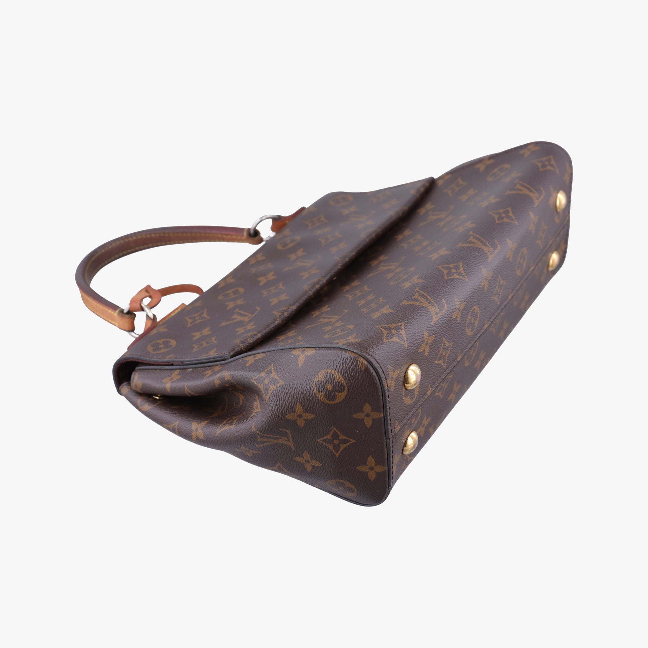 Secondhand Louis Vuitton CLUNY MM Brown Monogram Canvas M43236 shoulderbag | stylenewstar