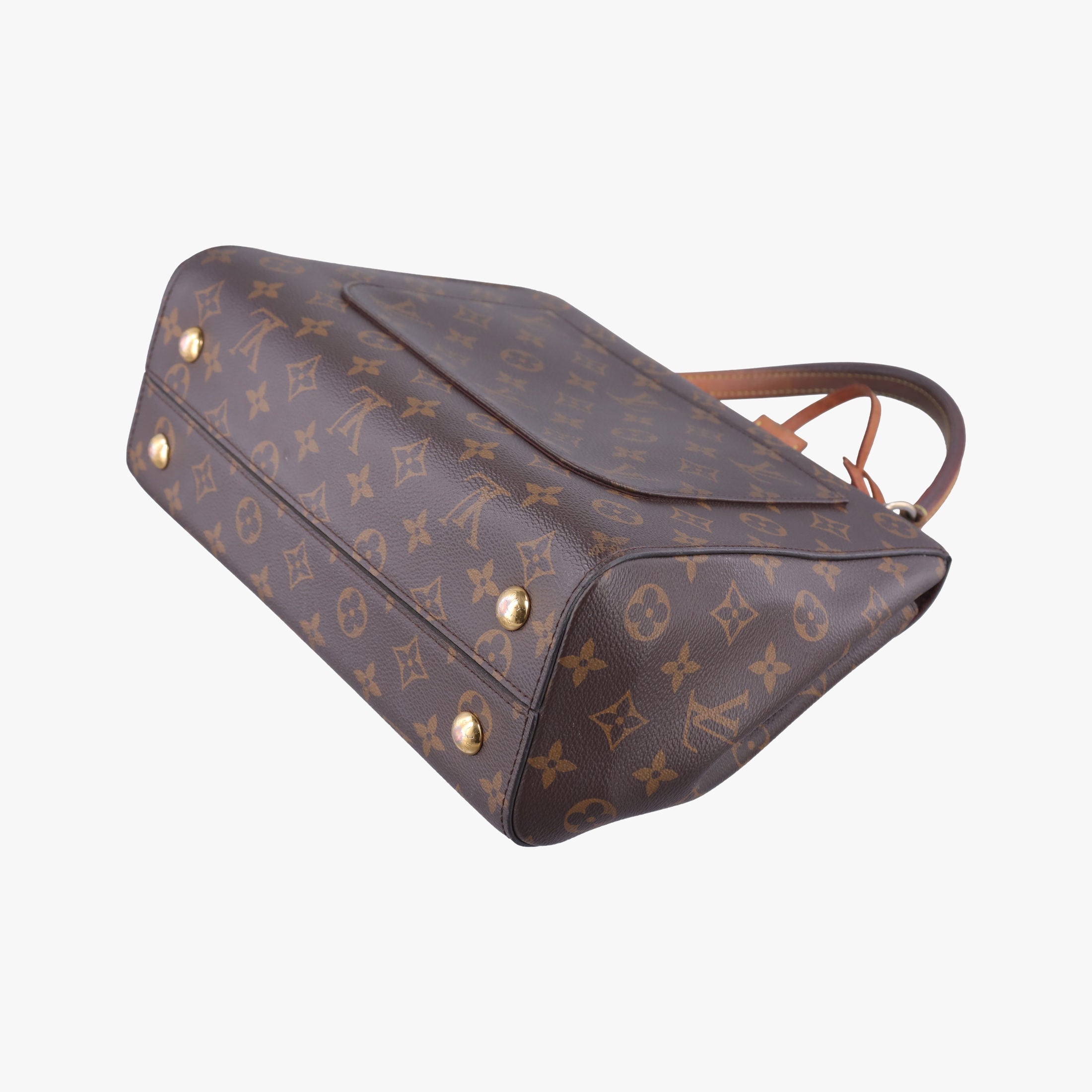 Secondhand Louis Vuitton CLUNY MM Brown Monogram Canvas M43236 shoulderbag | stylenewstar