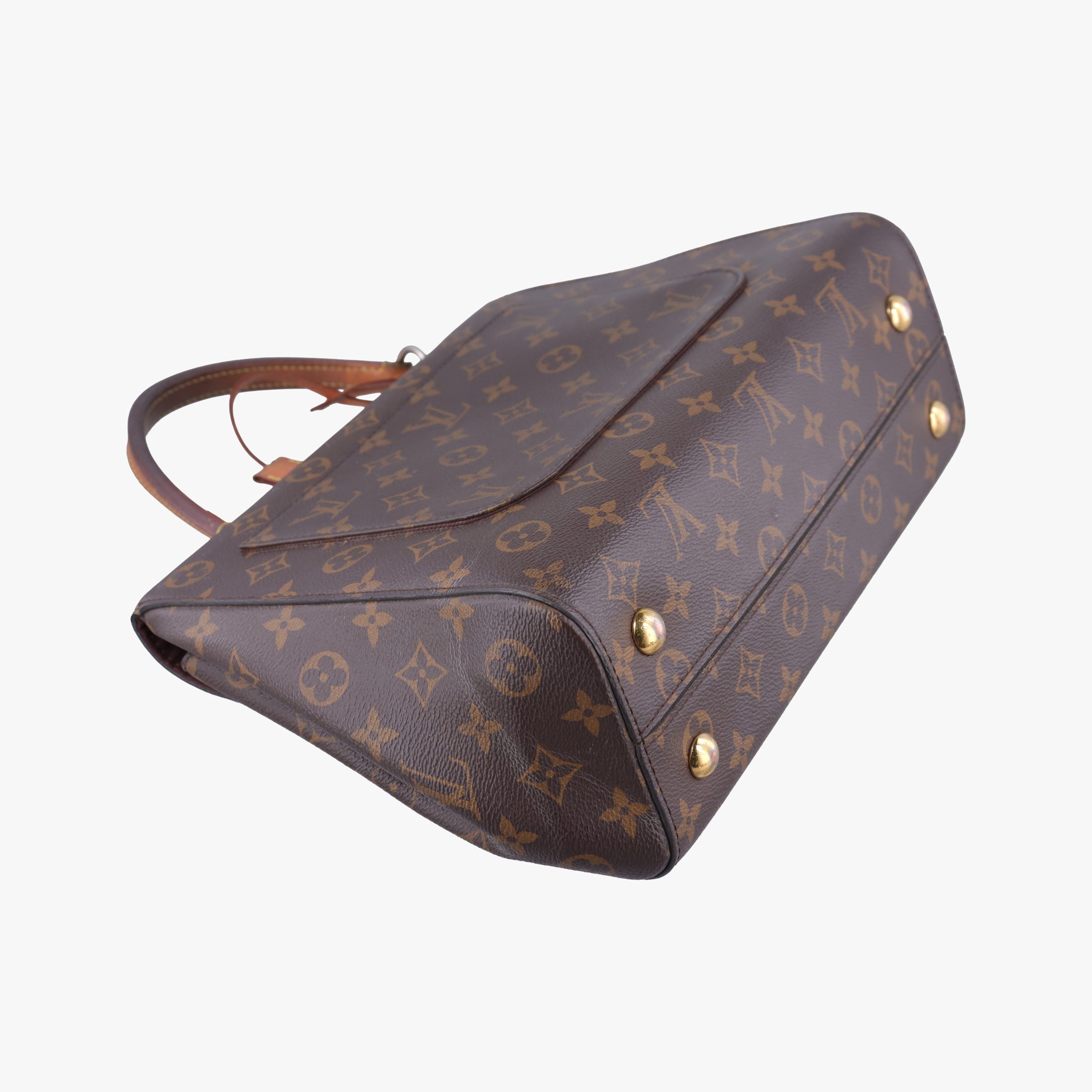 Secondhand Louis Vuitton CLUNY MM Brown Monogram Canvas M43236 shoulderbag | stylenewstar