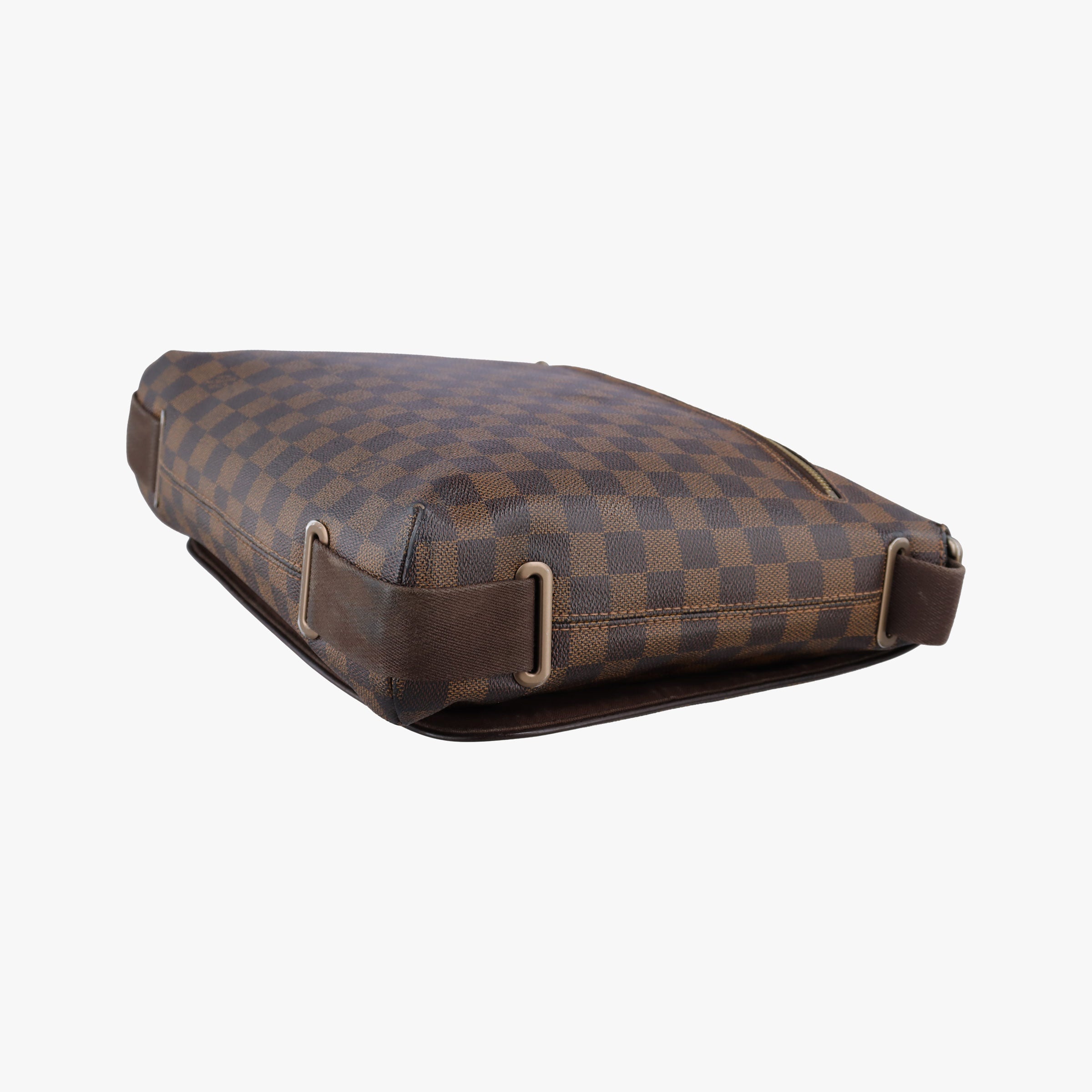 Pre-owned Louis Vuitton BROOKLYN MM EBENE Damier Canvas N51211 shoulderbag | stylenewstar
