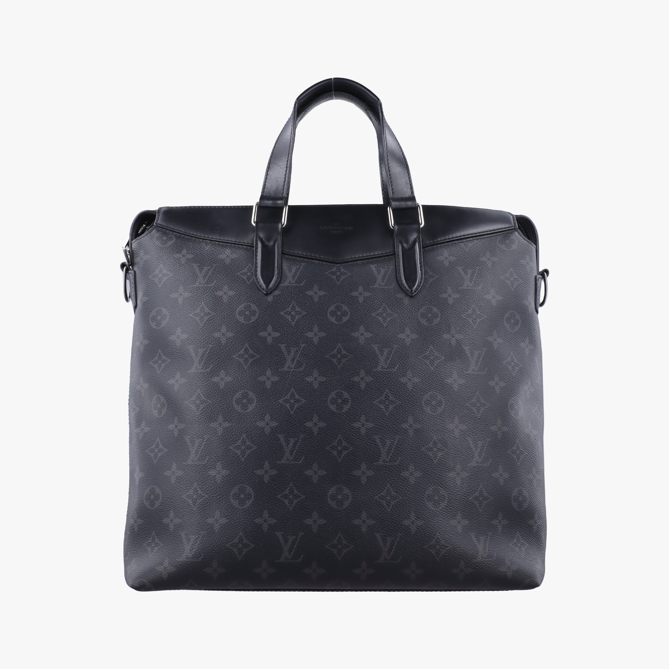 Pre-owned Louis Vuitton Explorer Noir Monogram Eclipse Canvas M40567 handbag | stylenewstar