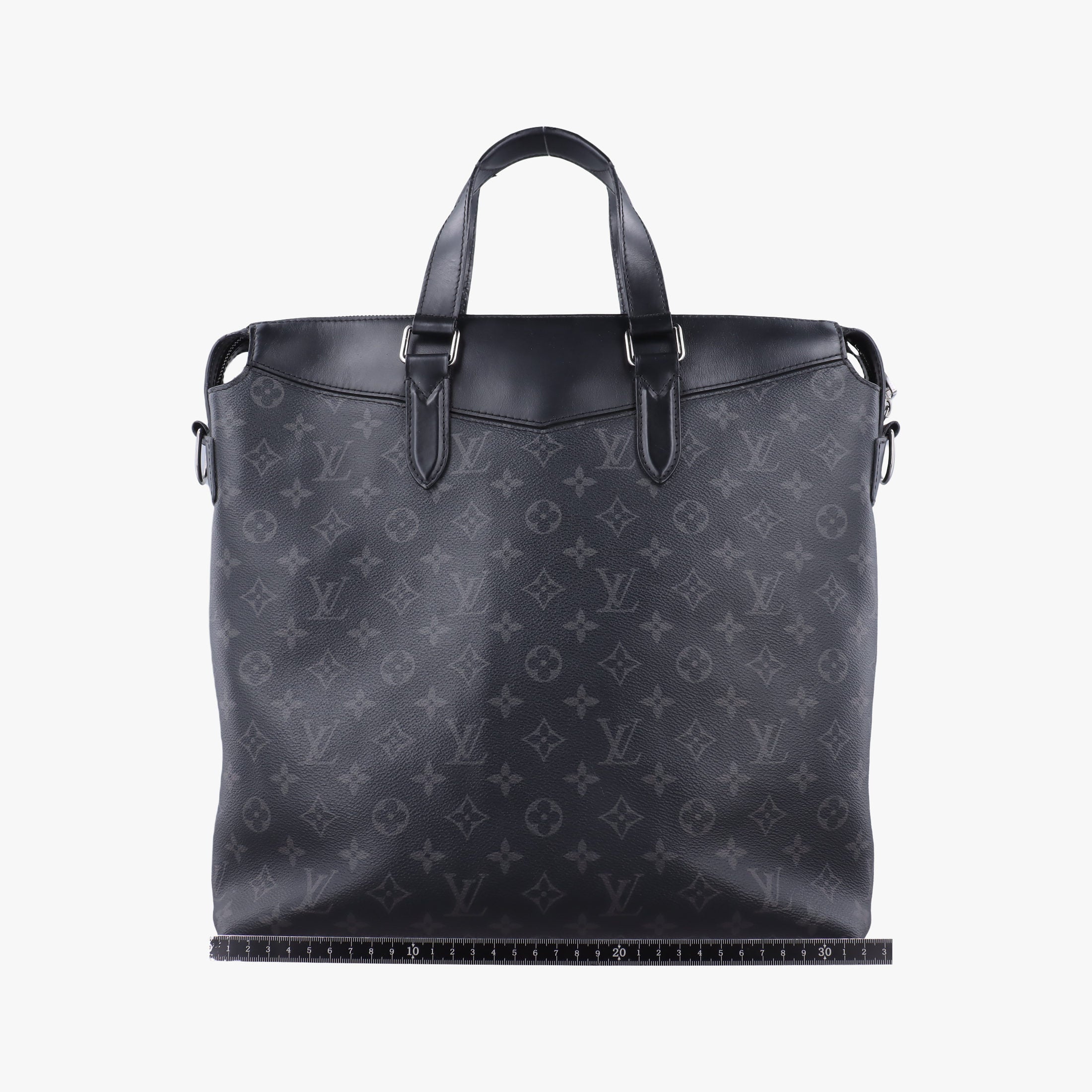 Pre-owned Louis Vuitton Explorer Noir Monogram Eclipse Canvas M40567 handbag | stylenewstar