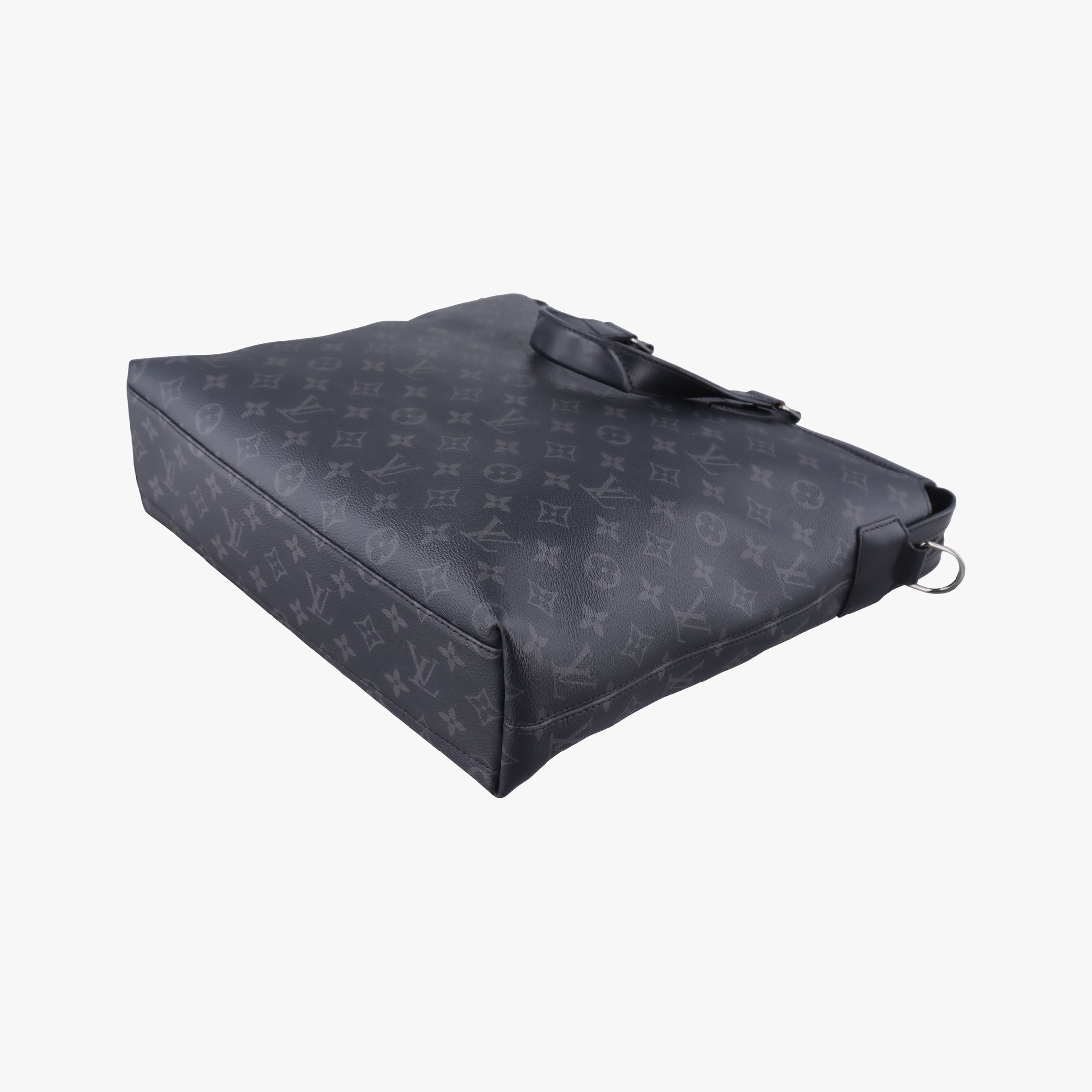 Pre-owned Louis Vuitton Explorer Noir Monogram Eclipse Canvas M40567 handbag | stylenewstar