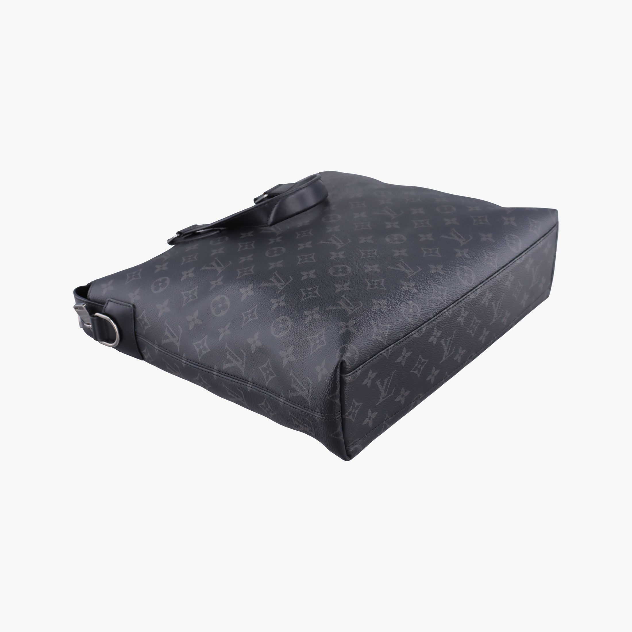 Pre-owned Louis Vuitton Explorer Noir Monogram Eclipse Canvas M40567 handbag | stylenewstar
