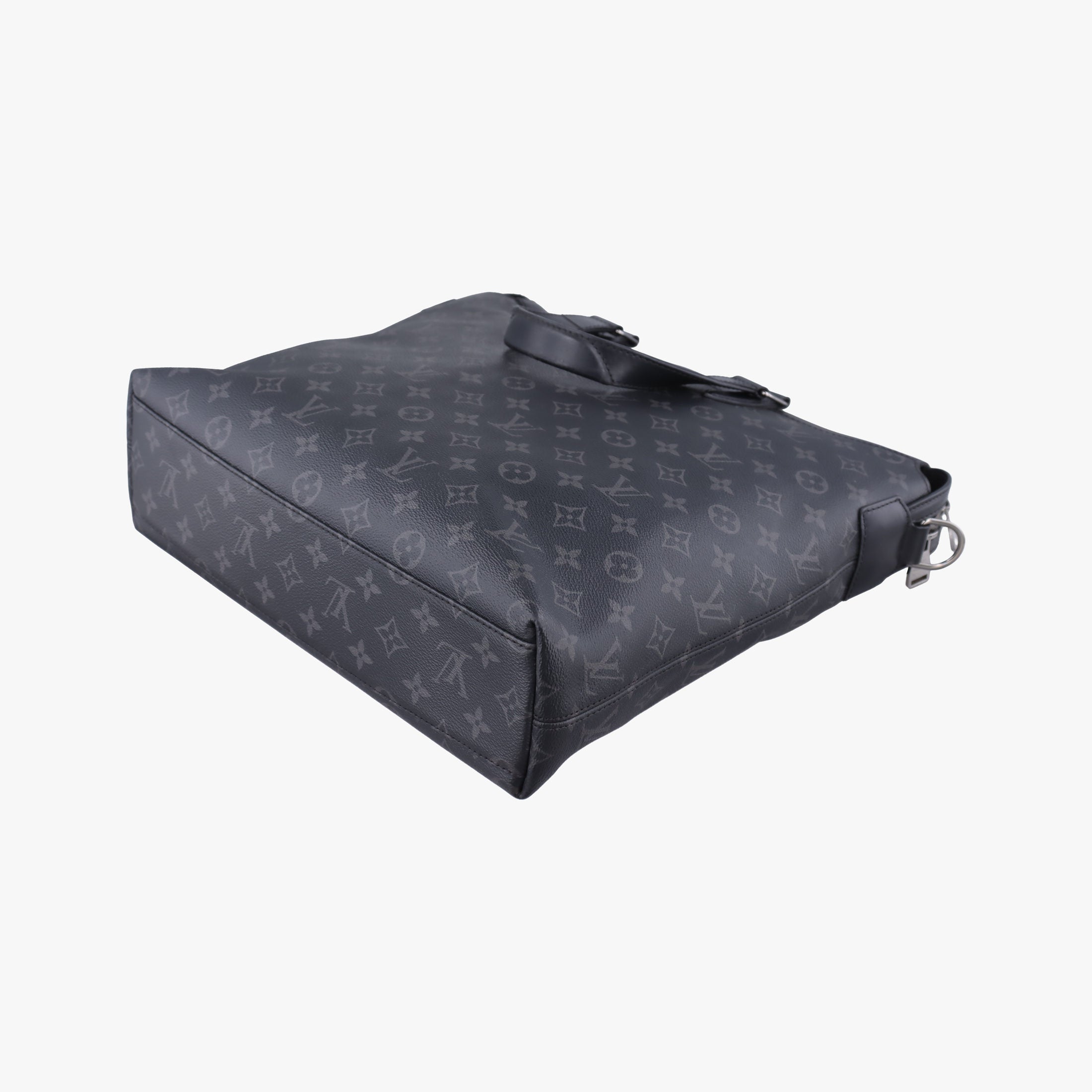 Pre-owned Louis Vuitton Explorer Noir Monogram Eclipse Canvas M40567 handbag | stylenewstar