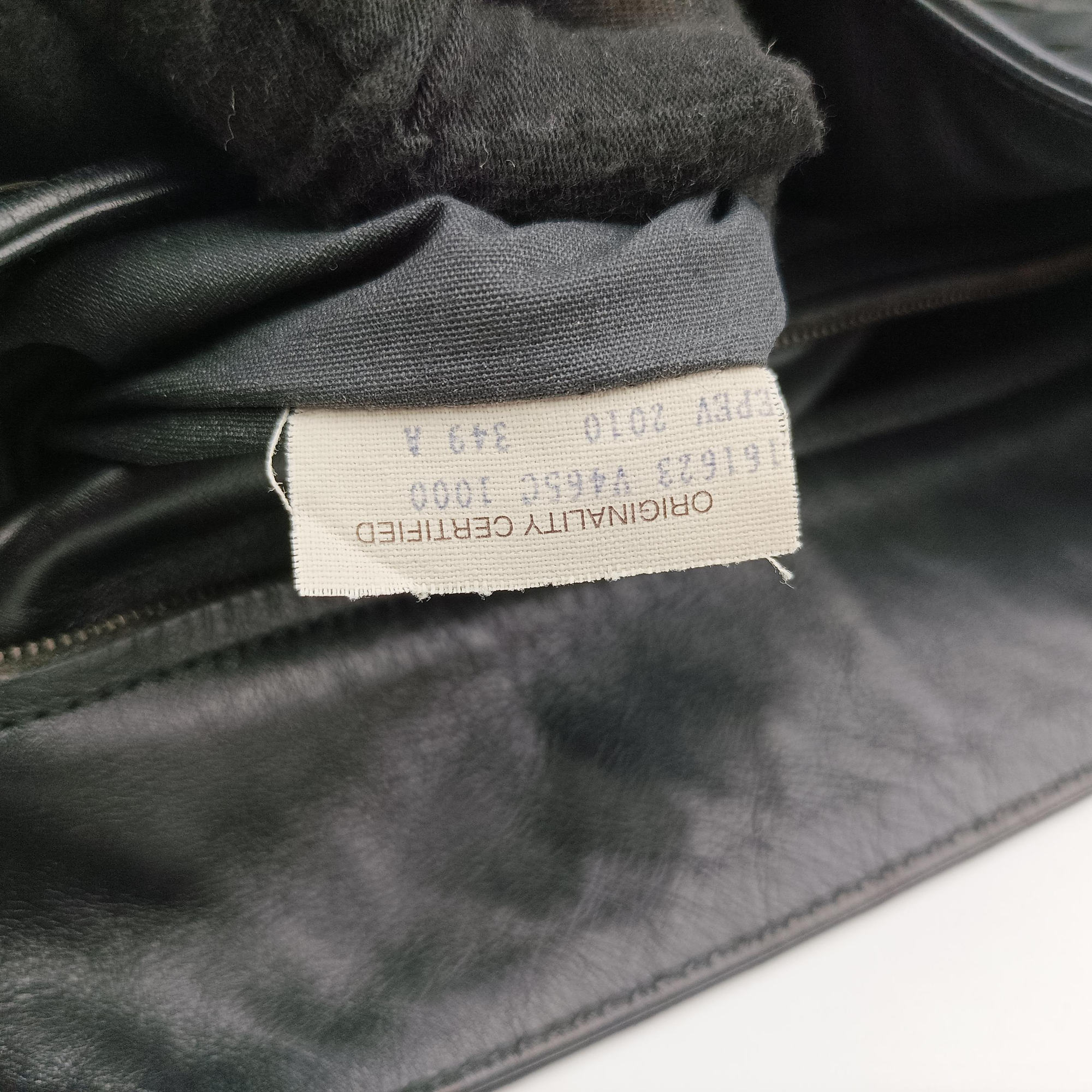 Vintage Bottega Veneta Intrecciato Black lambskin  clutchbag | stylenewstar