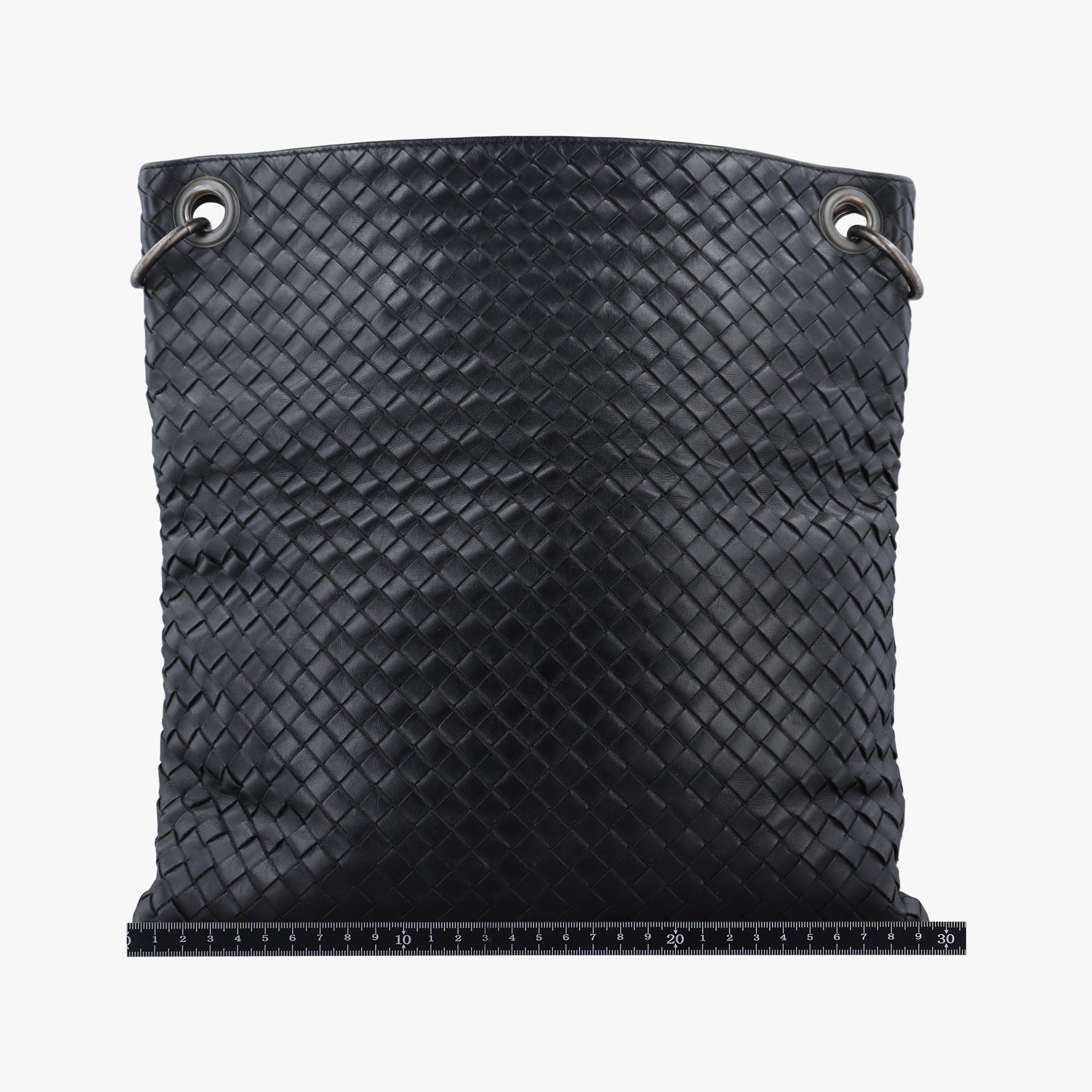 Vintage Bottega Veneta Intrecciato Black lambskin  clutchbag | stylenewstar