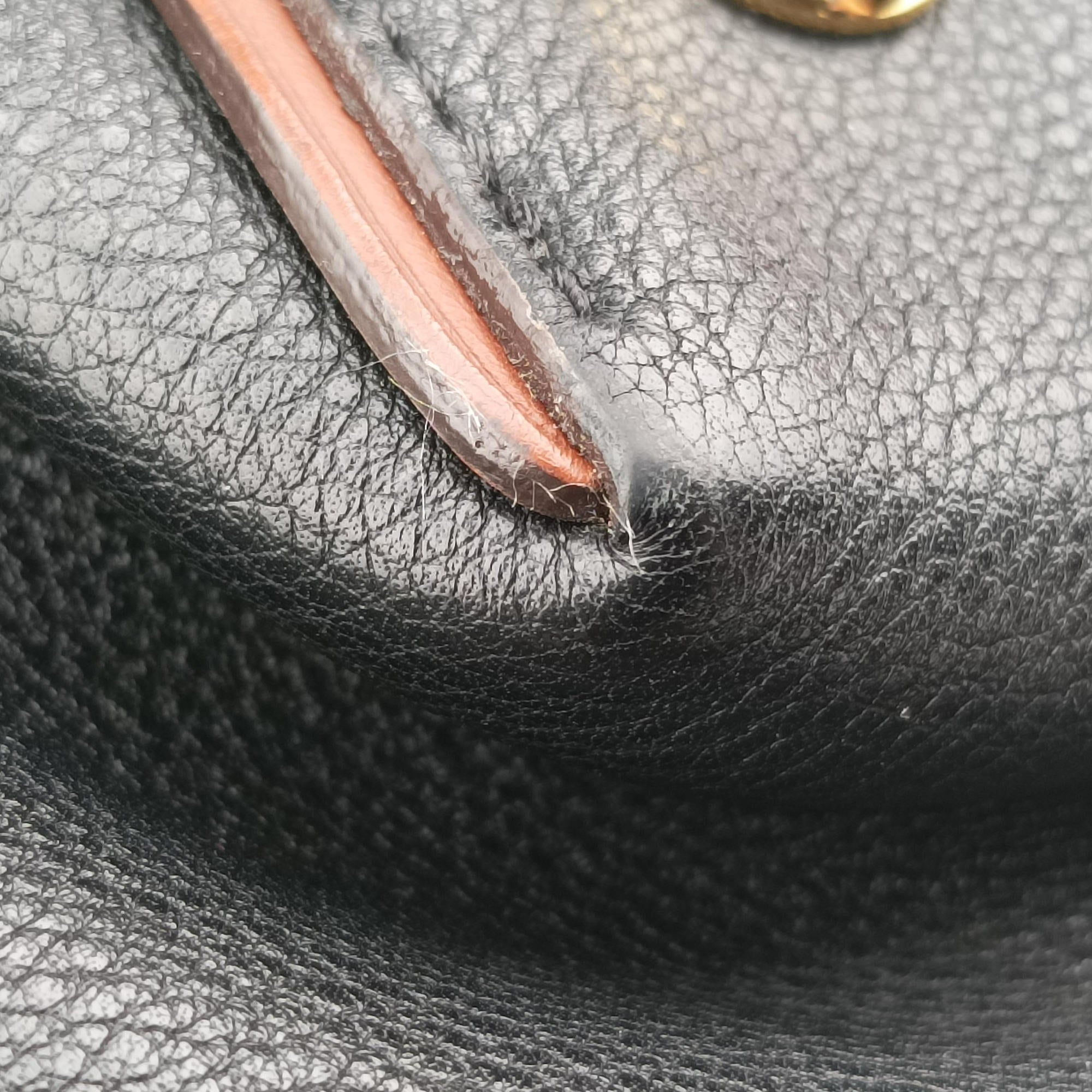 Secondhand Louis Vuitton Tote W PM Brown×black Monogram Canvas×calf leather M40942 handbag | stylenewstar