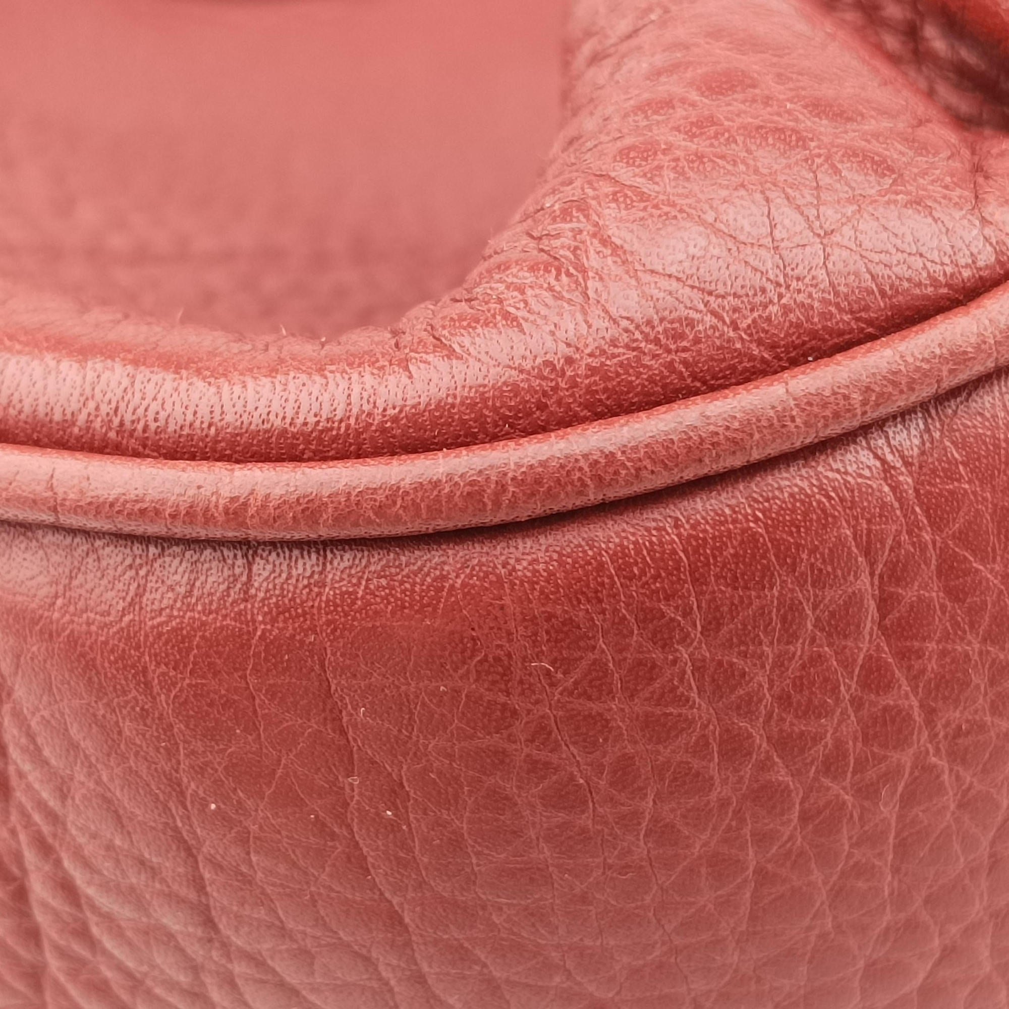 Vintage Gucci Dressage Web Hobo Red Leather 296851 shoulderbag | stylenewstar
