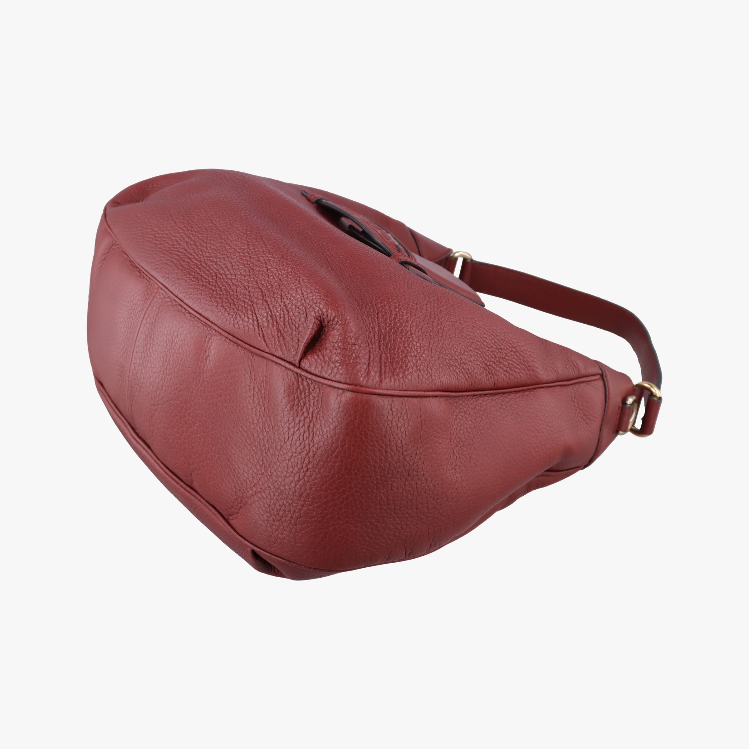 Vintage Gucci Dressage Web Hobo Red Leather 296851 shoulderbag | stylenewstar