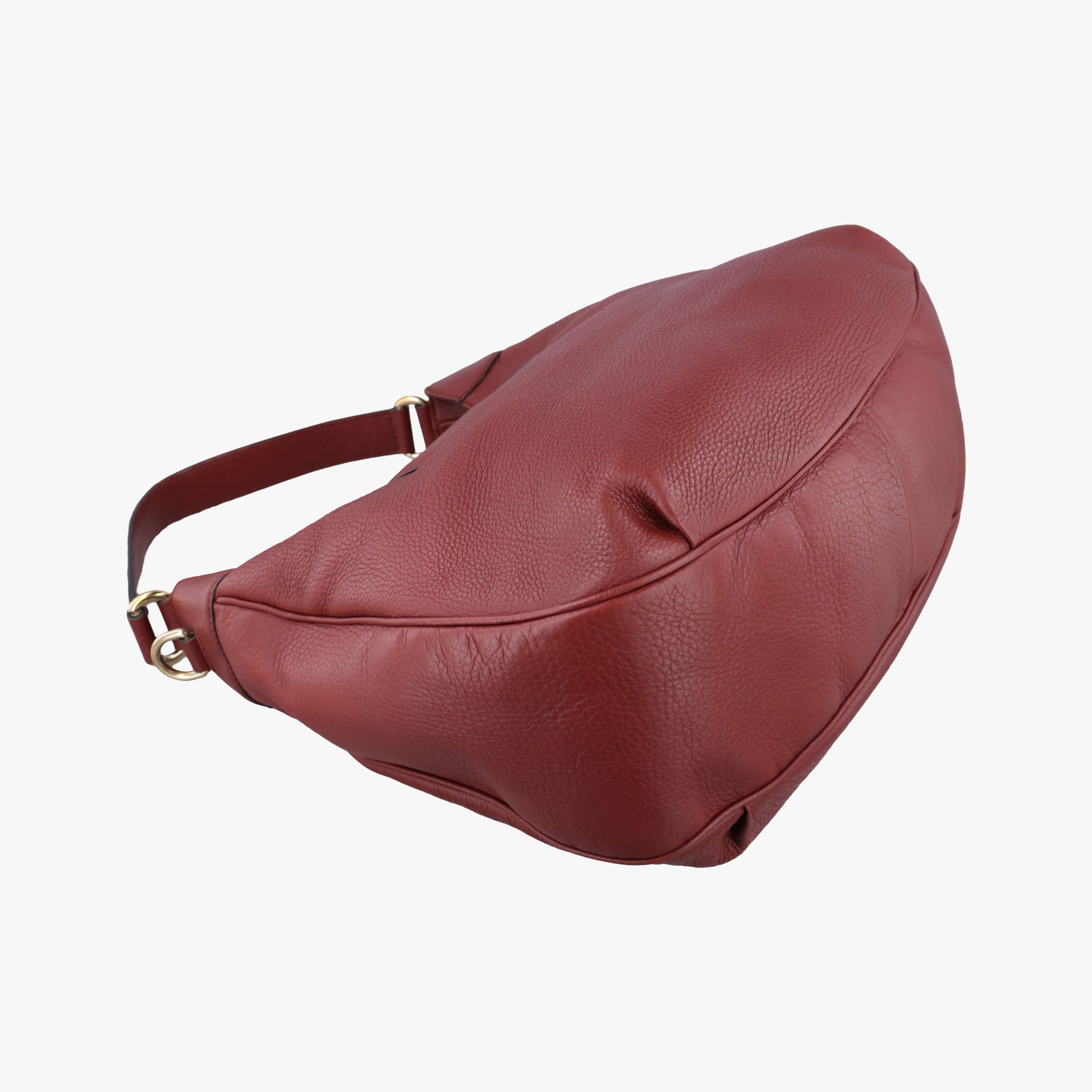 Vintage Gucci Dressage Web Hobo Red Leather 296851 shoulderbag | stylenewstar