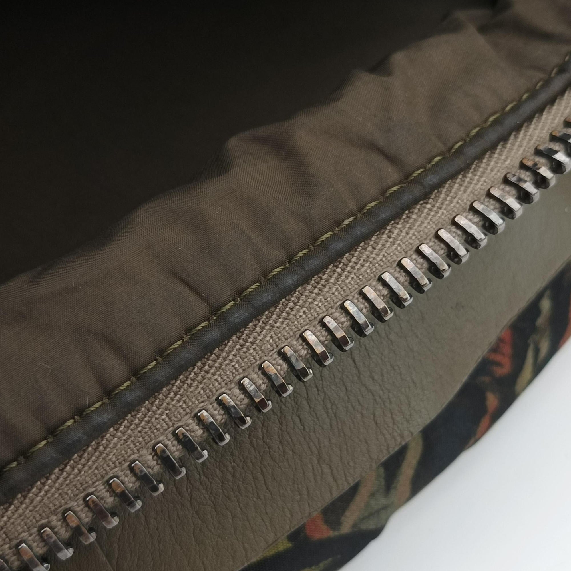 Pre-owned Valentino Rockstud Brown x Multicolor nylonx Leather  backpack/rucksack | stylenewstar