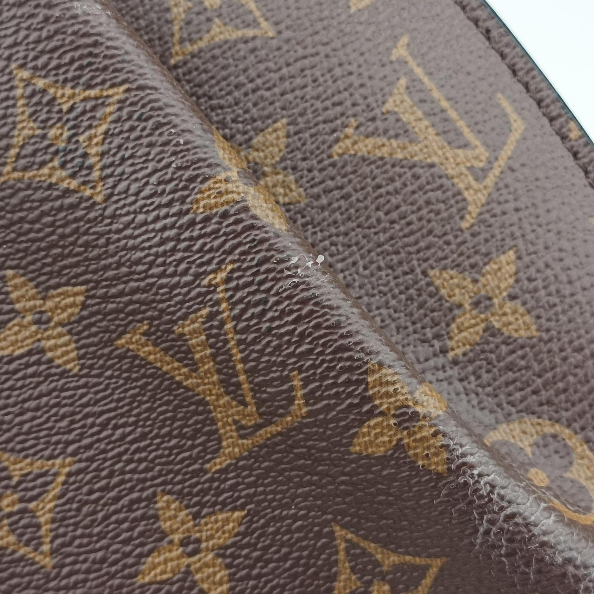 Pre-owned Louis Vuitton Fringed Noe Monogram × Black Fringe Monogram Canvas × Calf Leather M43132 shoulderbag | stylenewstar