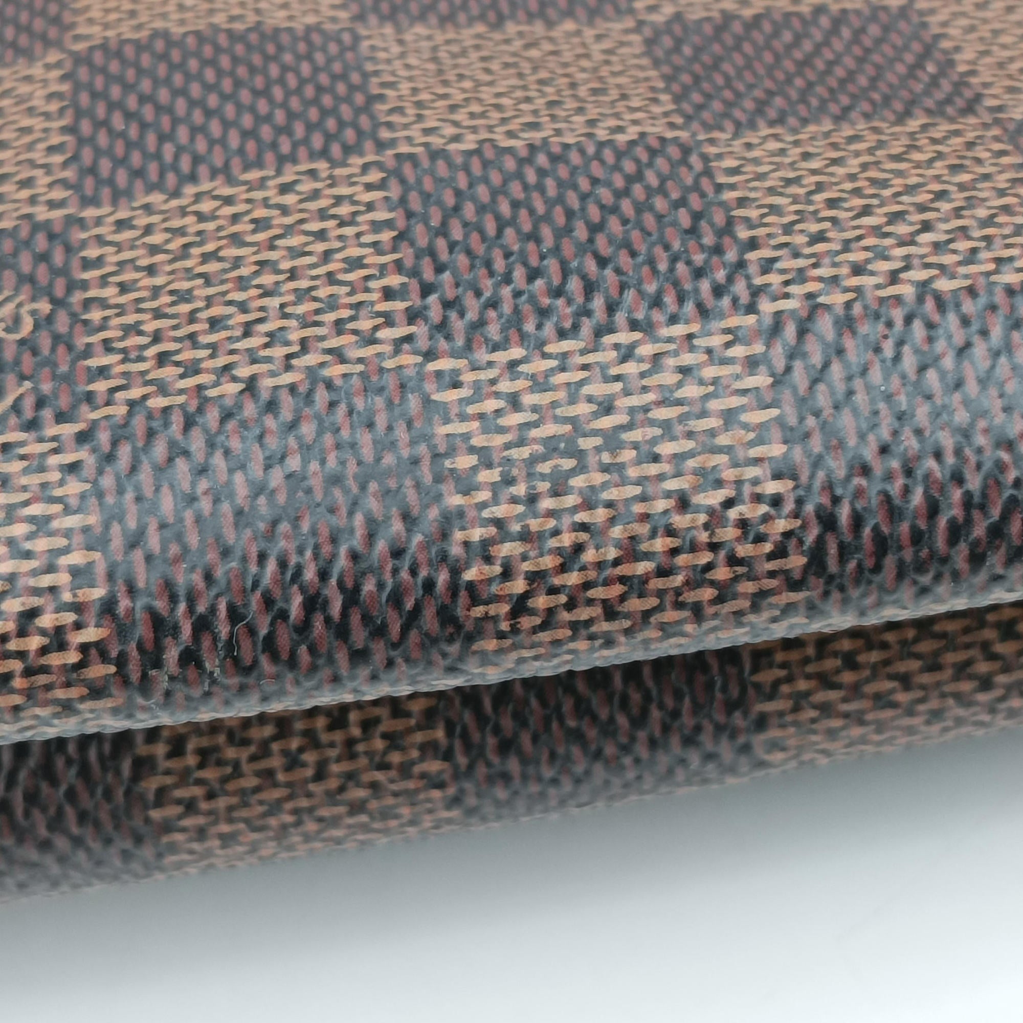 Pre-owned Louis Vuitton Cabas Bobur EBENE Damier Canvas N52006 handbag | stylenewstar