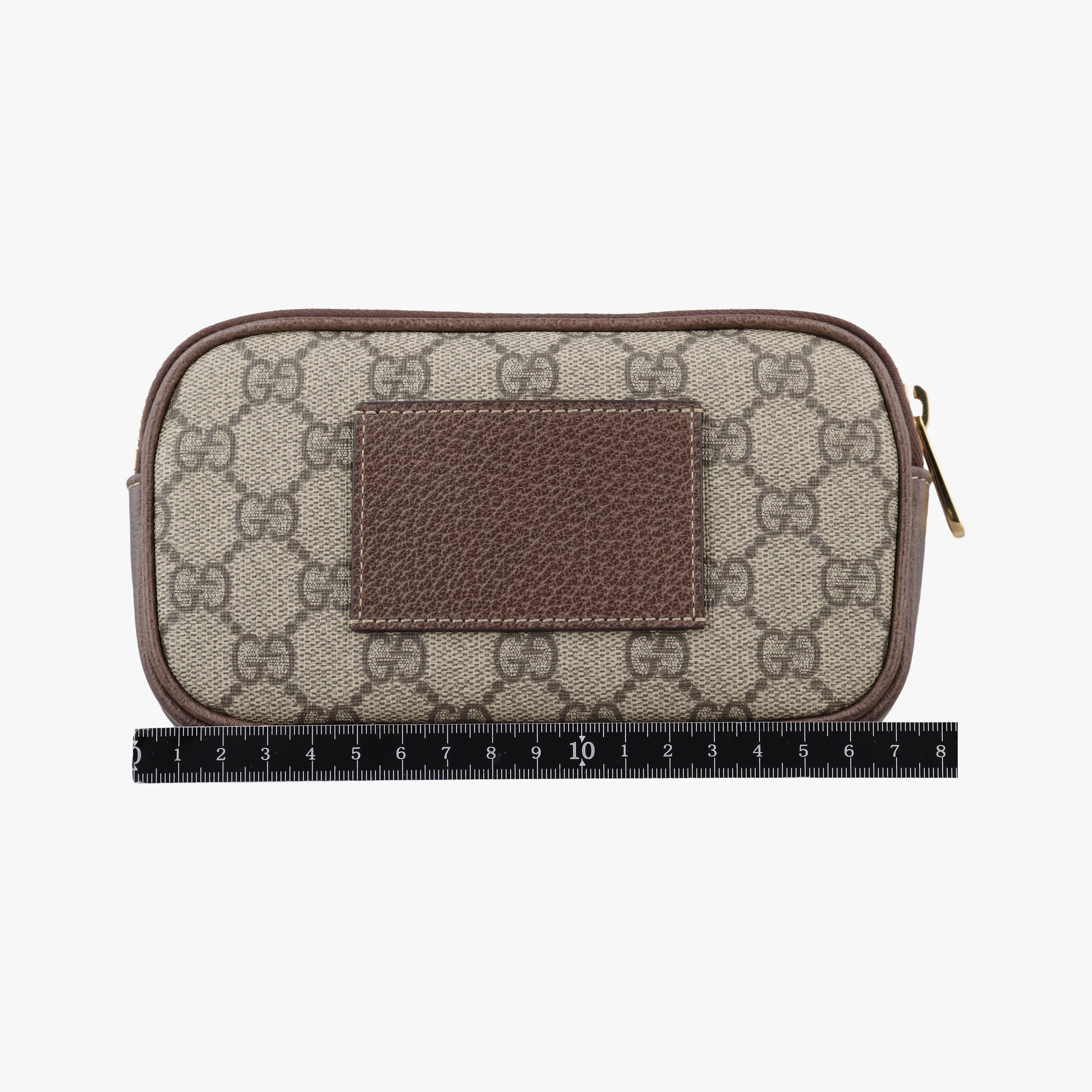 Pre-owned Gucci Ophidia Brown×green×red PVC coated canvas 519308 bum bag/waist bag | stylenewstar