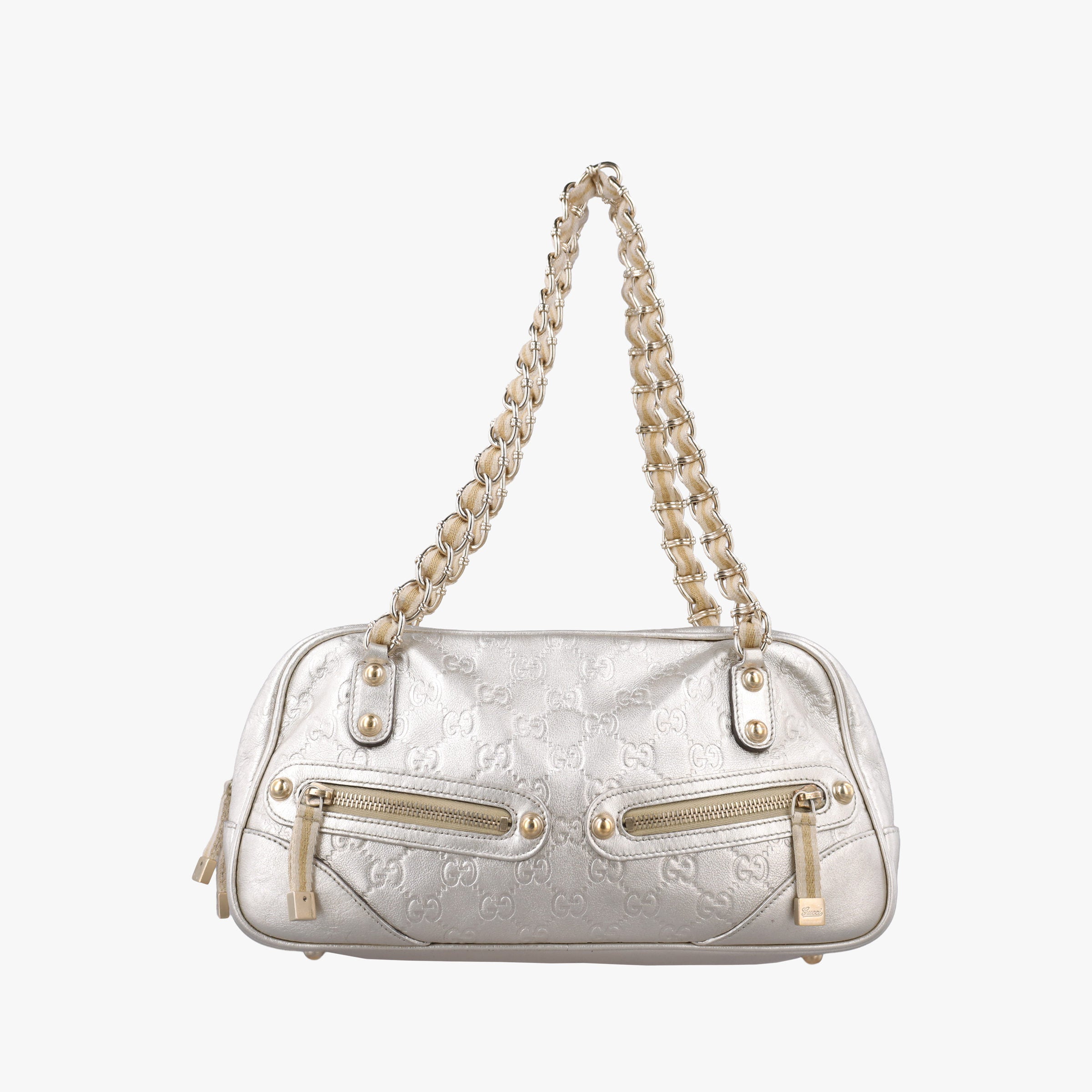 Secondhand Gucci Guccissima Capri Golden Leather 152462 shoulderbag | stylenewstar