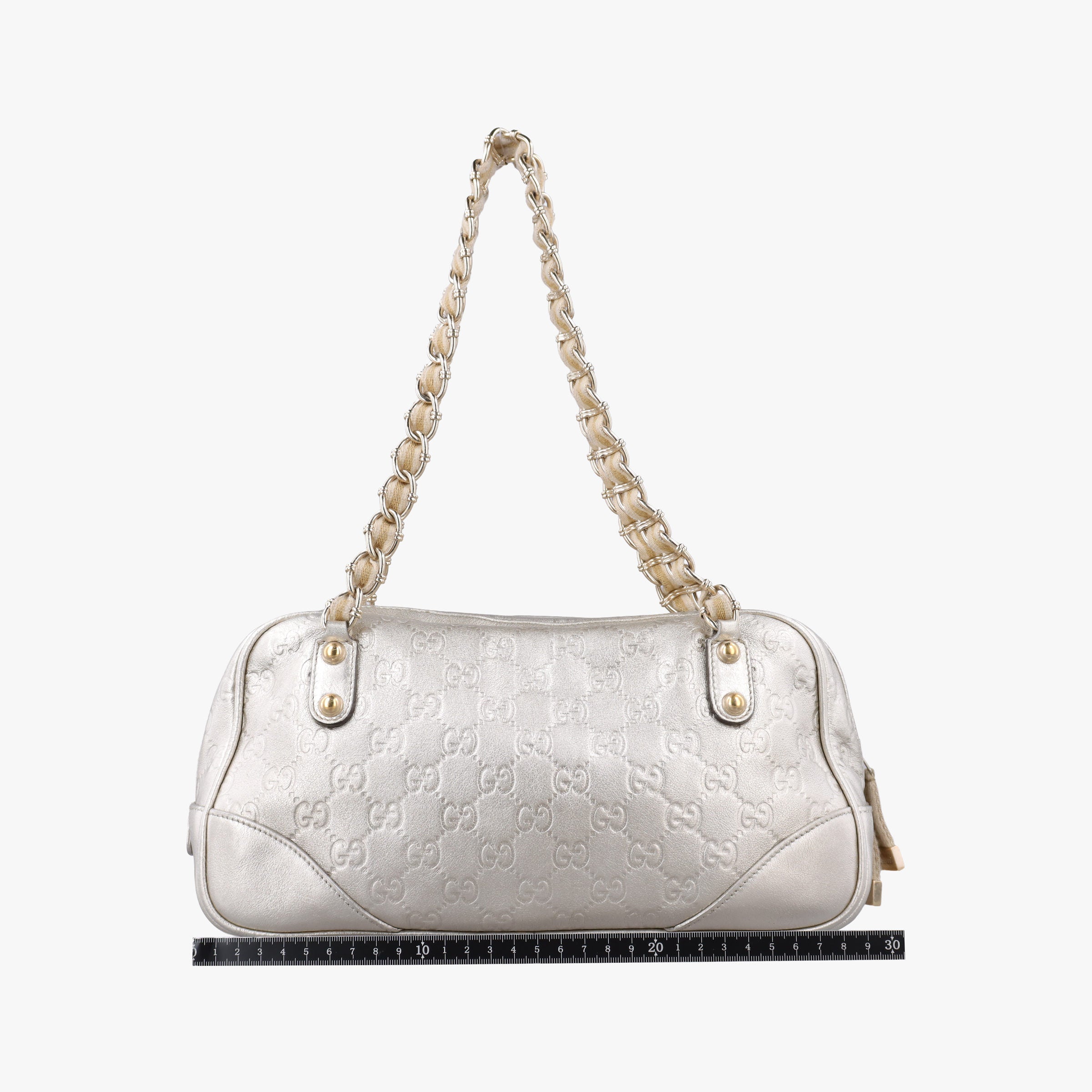 Secondhand Gucci Guccissima Capri Golden Leather 152462 shoulderbag | stylenewstar
