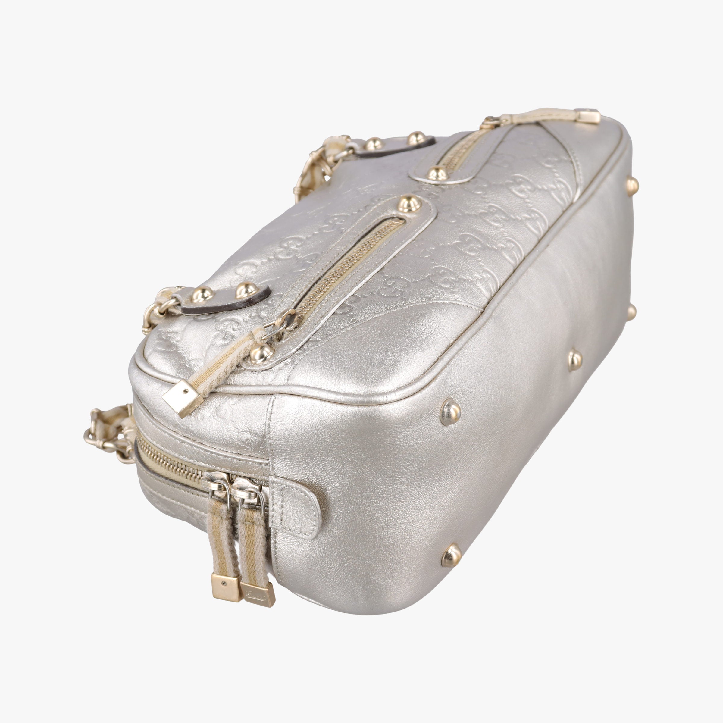 Secondhand Gucci Guccissima Capri Golden Leather 152462 shoulderbag | stylenewstar