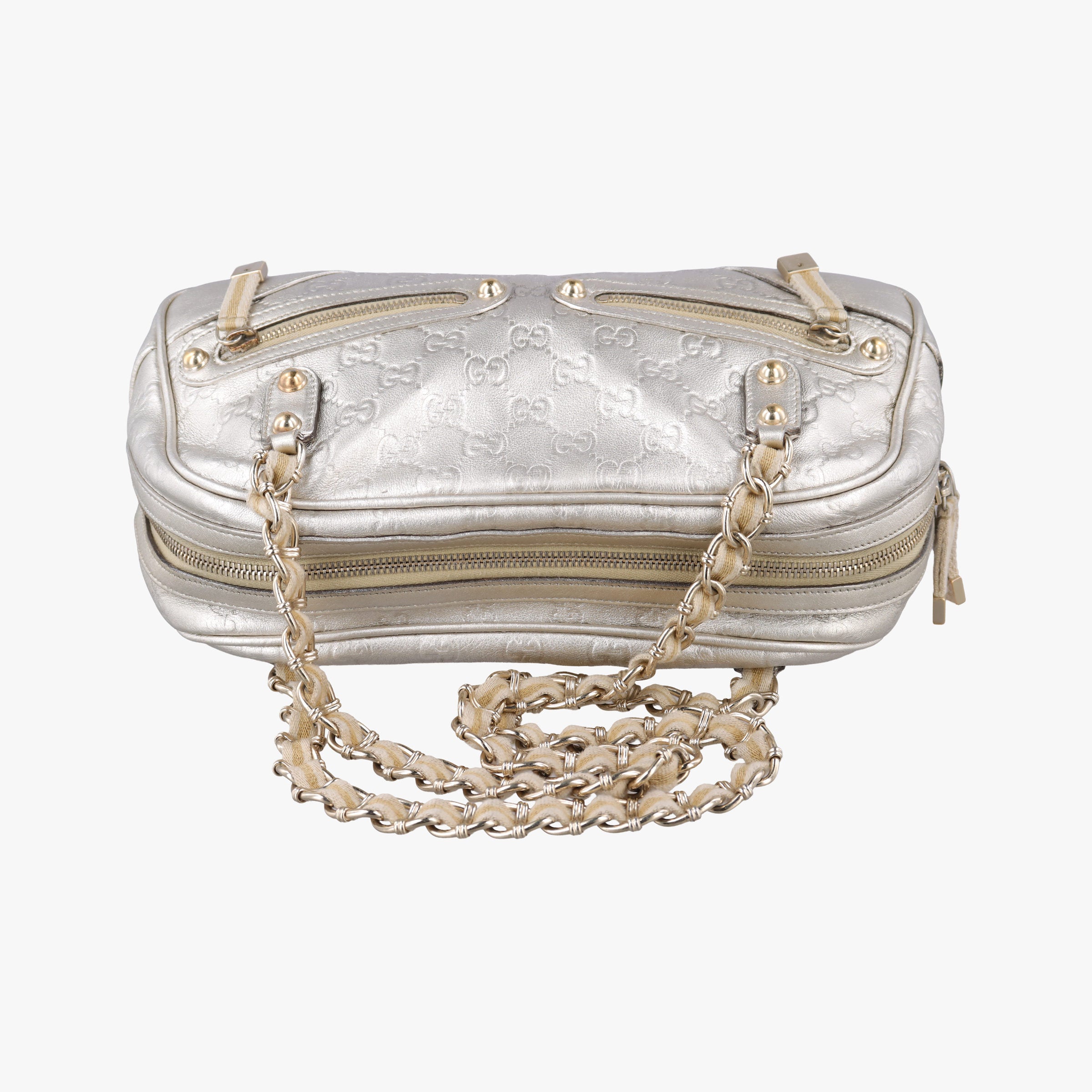 Secondhand Gucci Guccissima Capri Golden Leather 152462 shoulderbag | stylenewstar