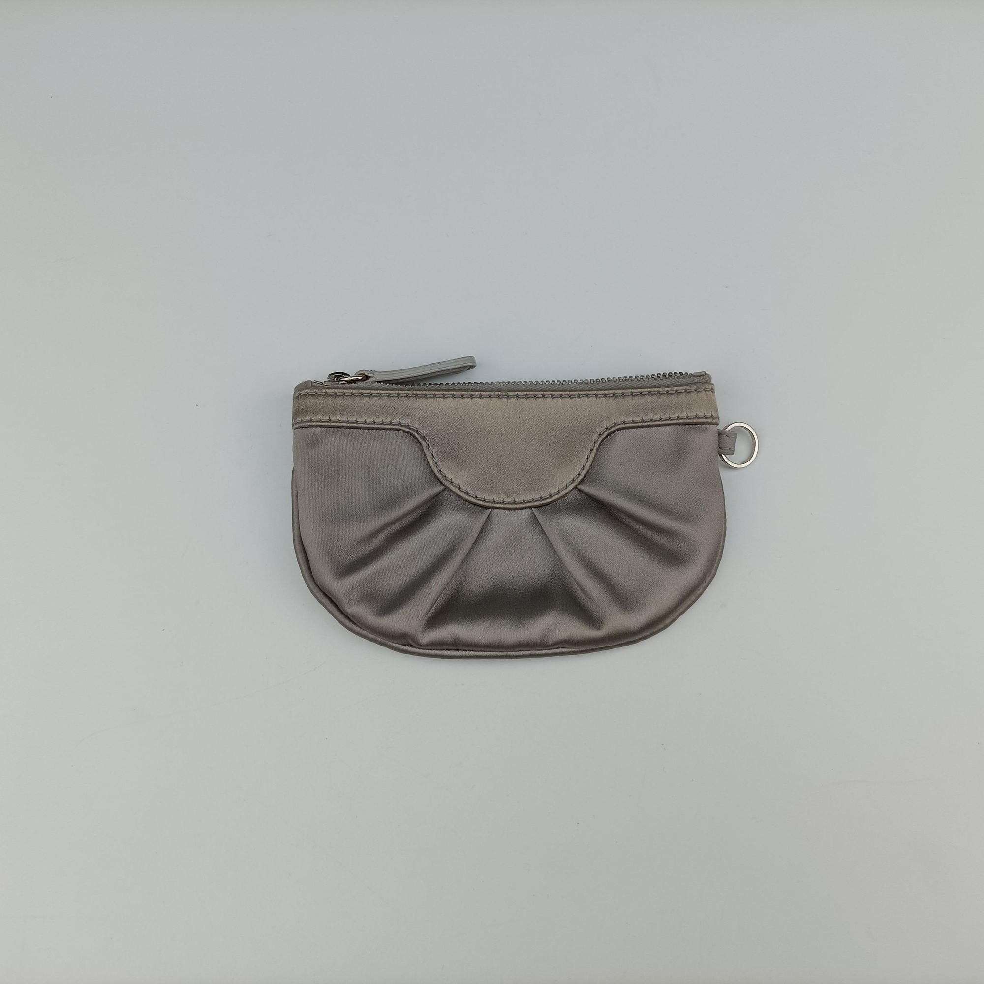 Pre-owned Christian Dior Soft Babe Shopping Bag Grey Leather  handbag | stylenewstar