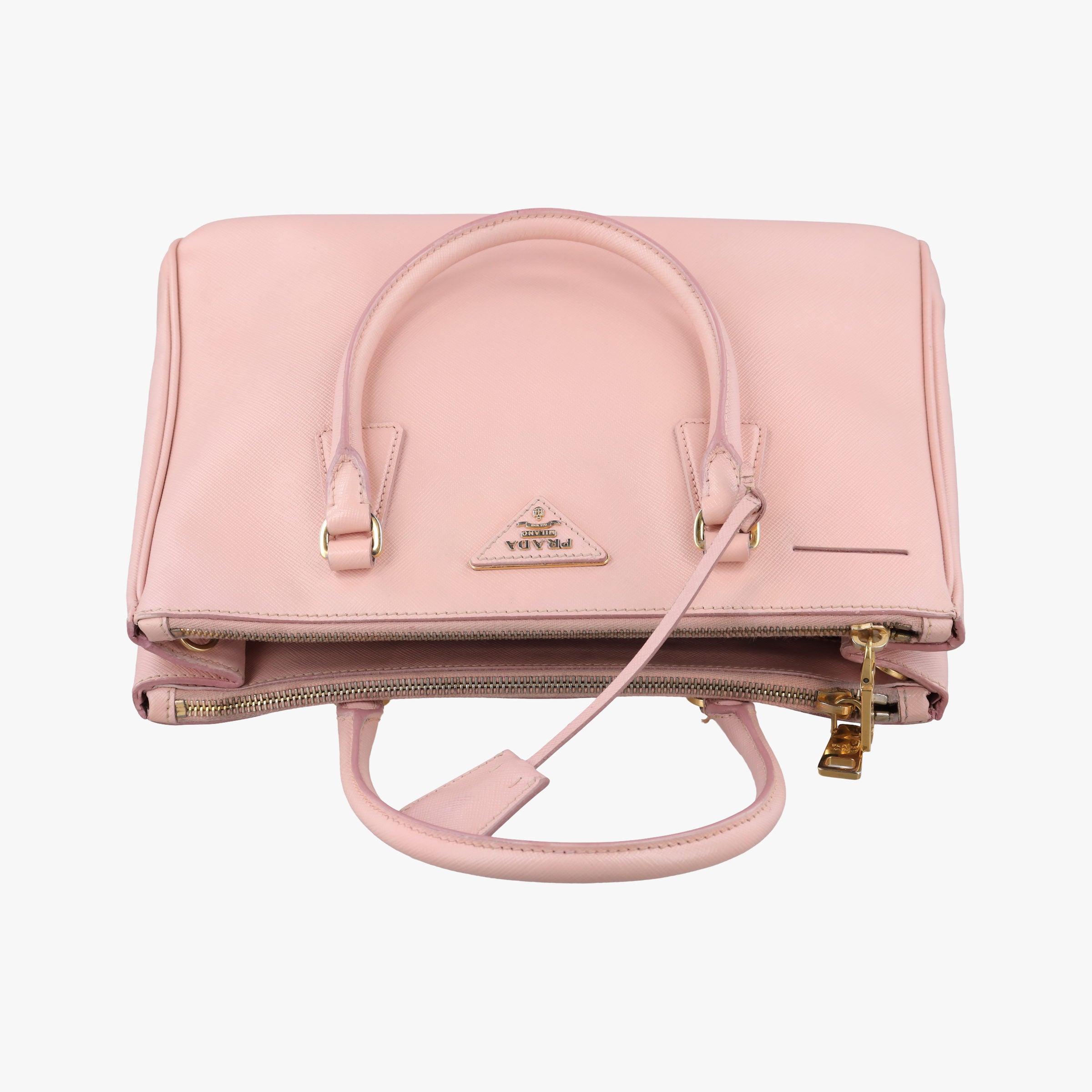 Vintage Prada Galleria Pink SAFFIANO Leather BN1874 shoulderbag | stylenewstar