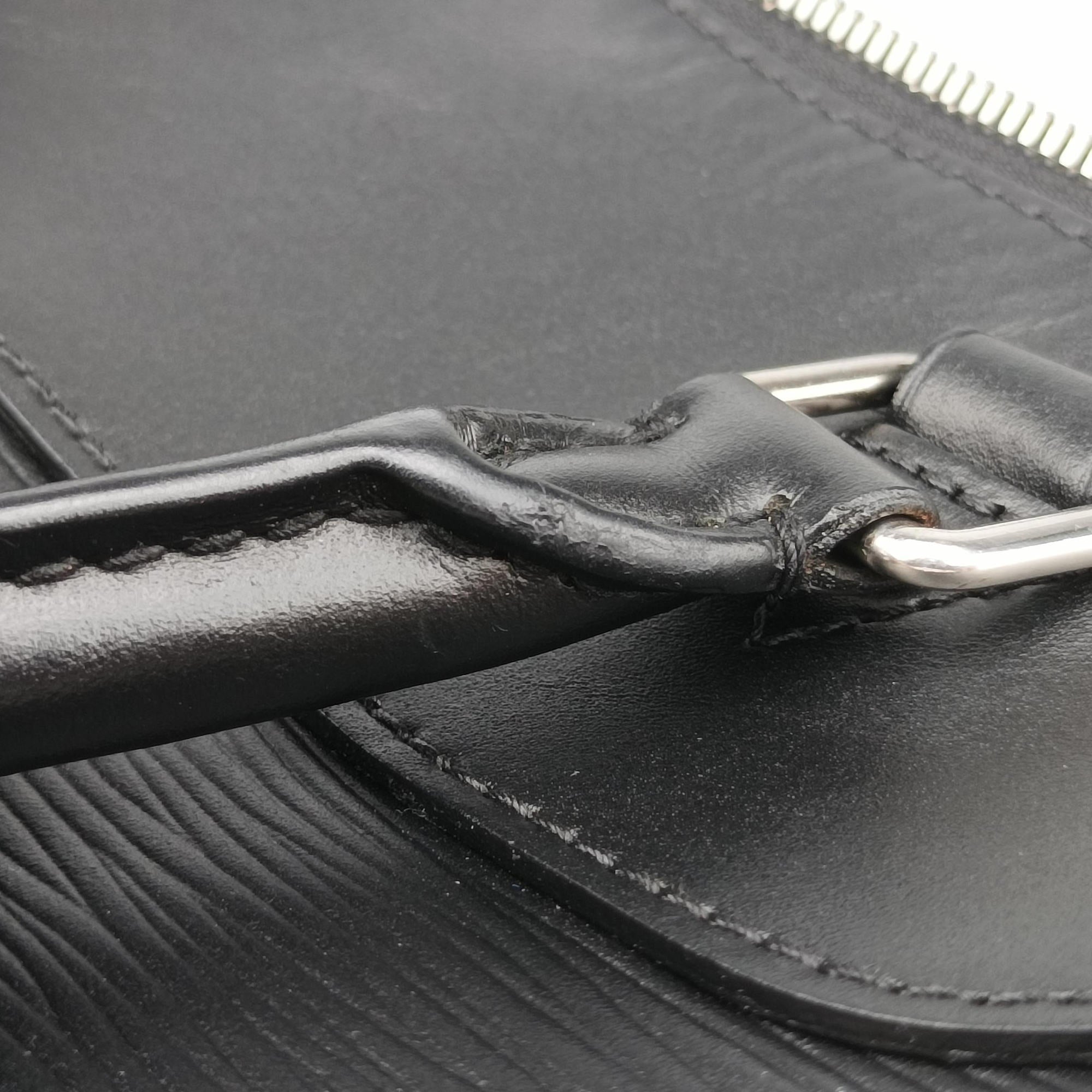 Pre-owned Louis Vuitton PorteDocument noir Epi M50163 handbag | stylenewstar
