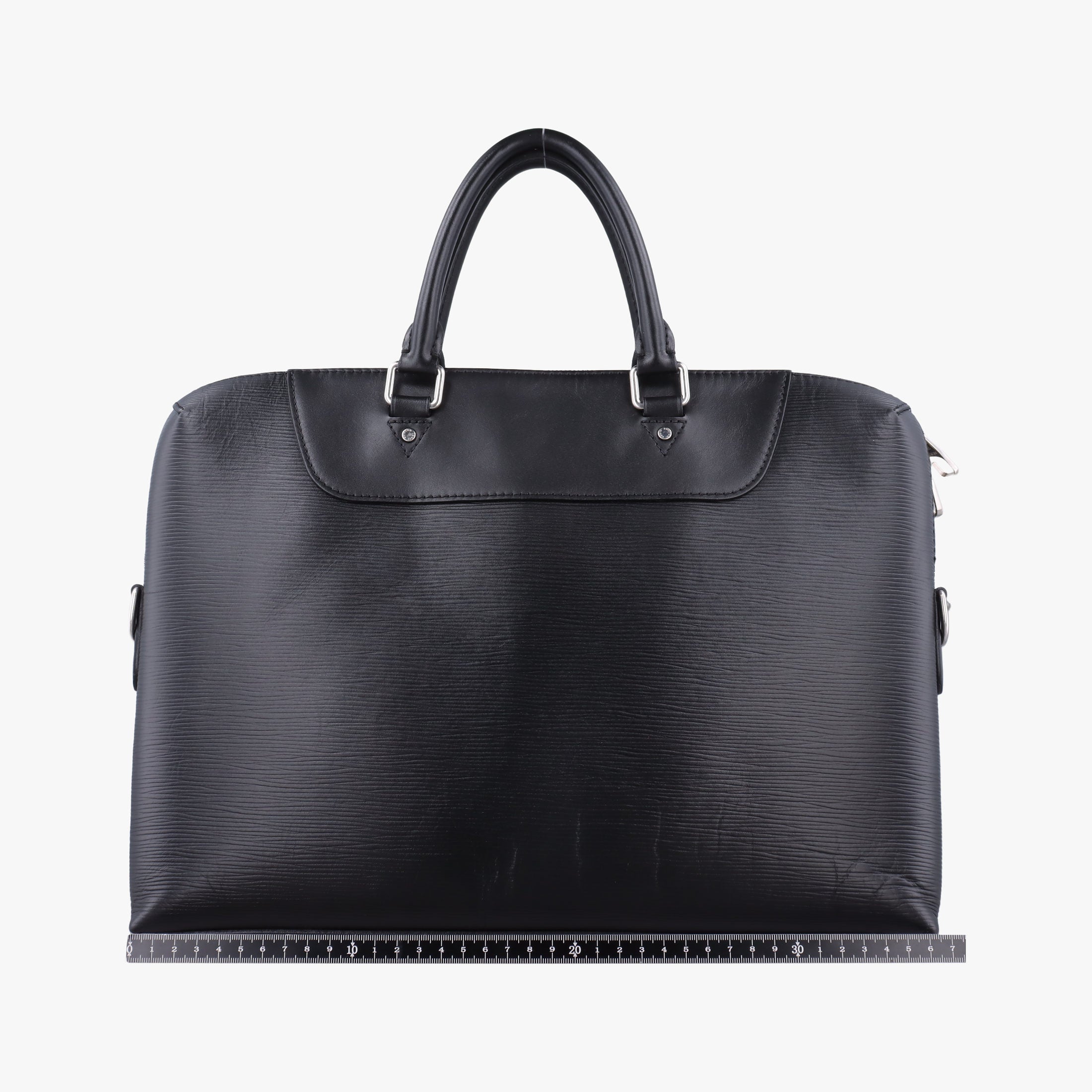 Pre-owned Louis Vuitton PorteDocument noir Epi M50163 handbag | stylenewstar