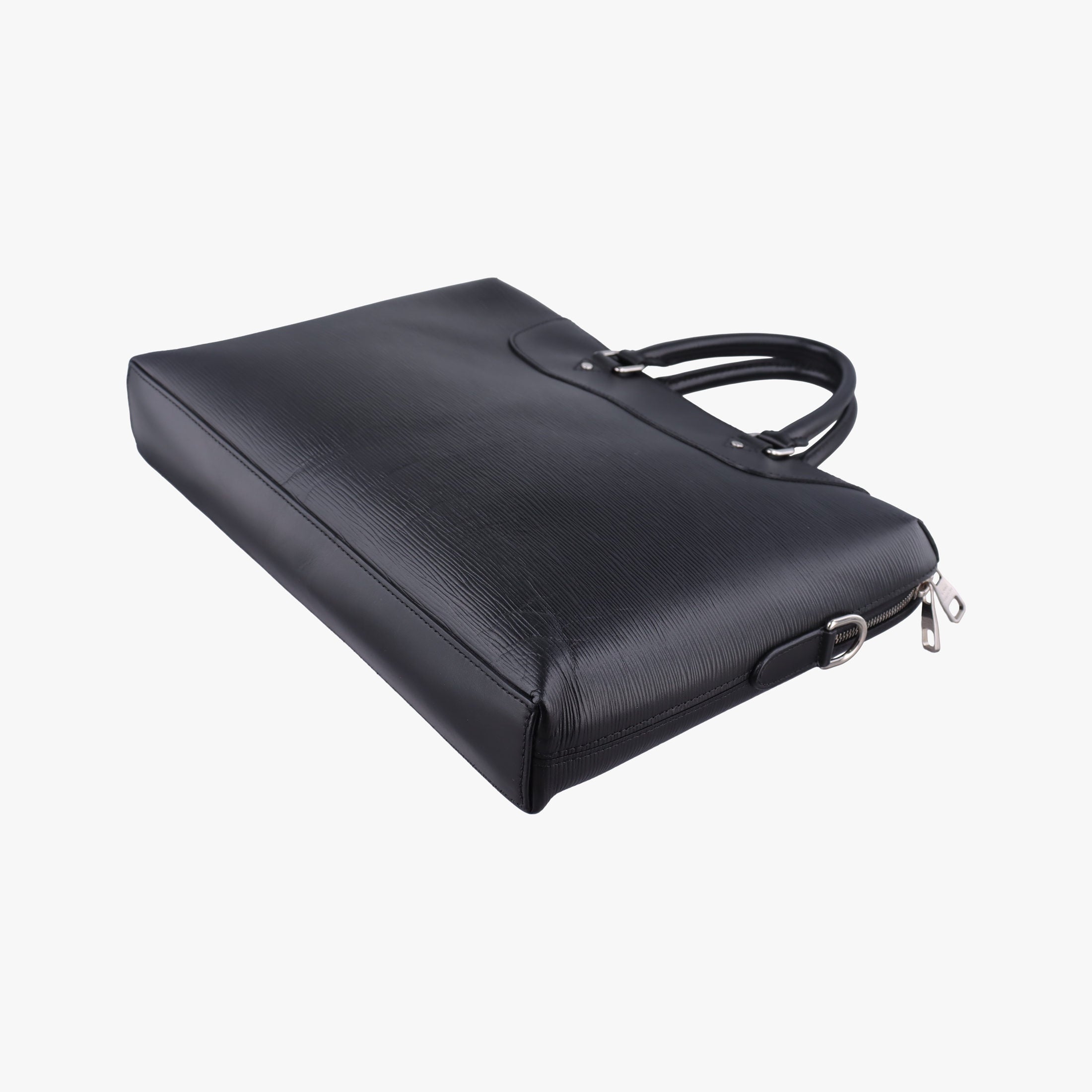 Pre-owned Louis Vuitton PorteDocument noir Epi M50163 handbag | stylenewstar