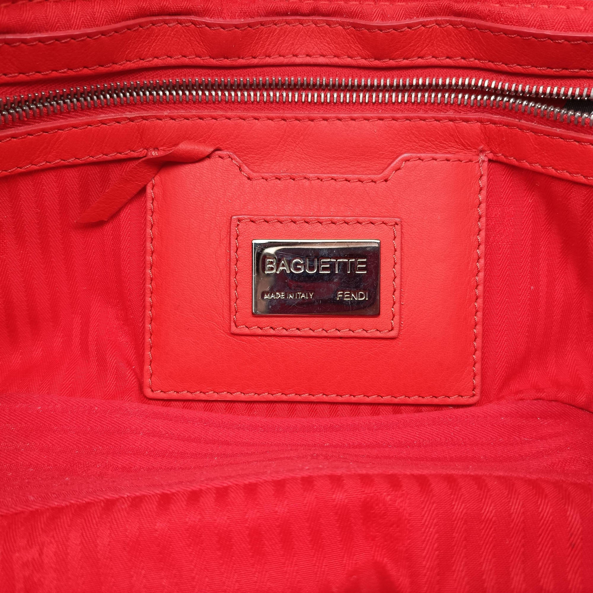Pre-owned Fendi Bag Bugs Monster Red × Blue Calfskin × Fox Fur × Mink  handbag | stylenewstar