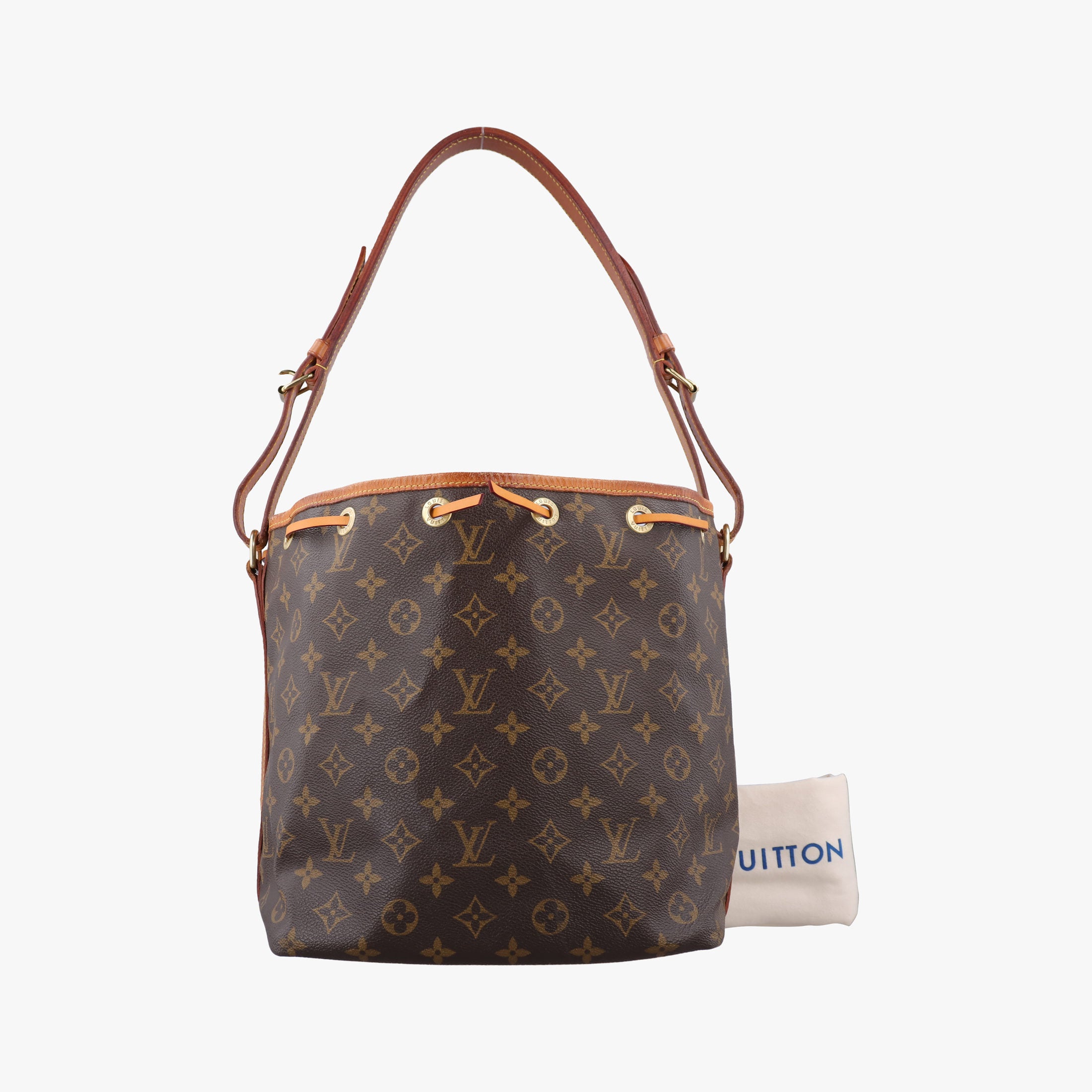 Pre-owned Louis Vuitton Petit Noe Brown Monogram Canvas M42226 shoulderbag | stylenewstar