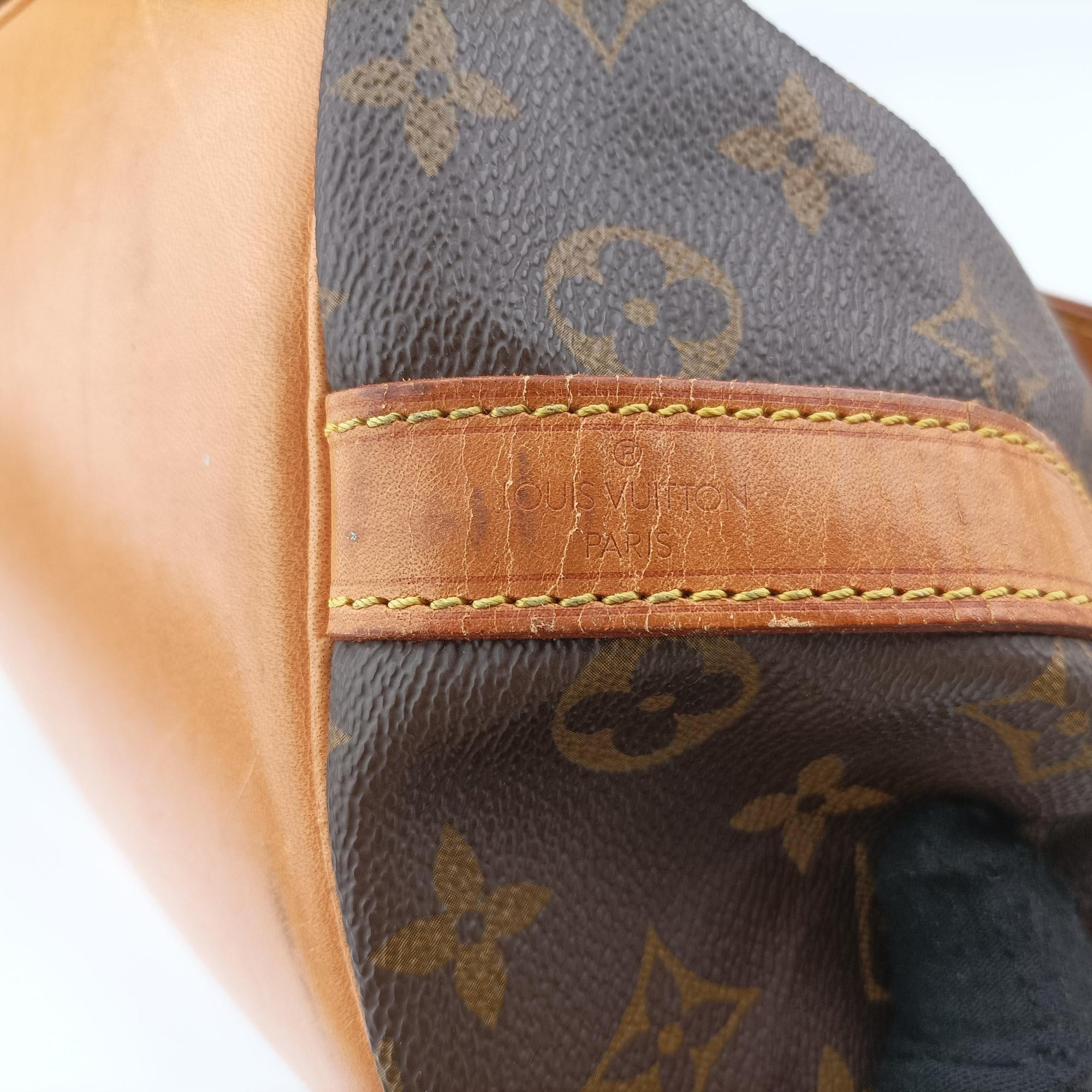 Pre-owned Louis Vuitton Petit Noe Brown Monogram Canvas M42226 shoulderbag | stylenewstar