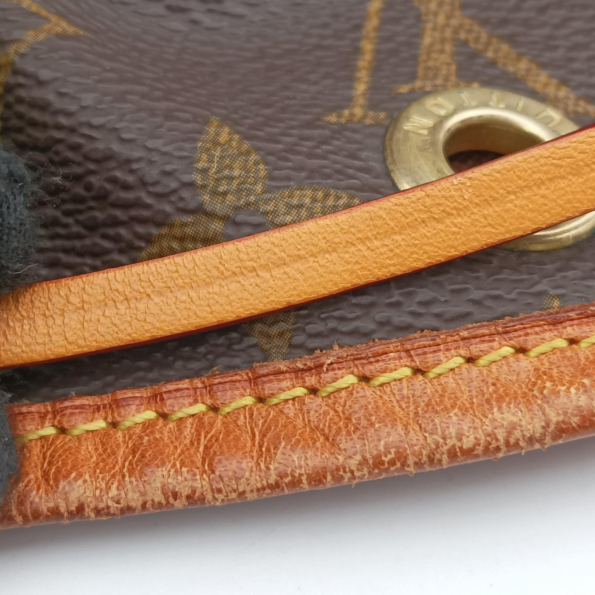 Pre-owned Louis Vuitton Petit Noe Brown Monogram Canvas M42226 shoulderbag | stylenewstar