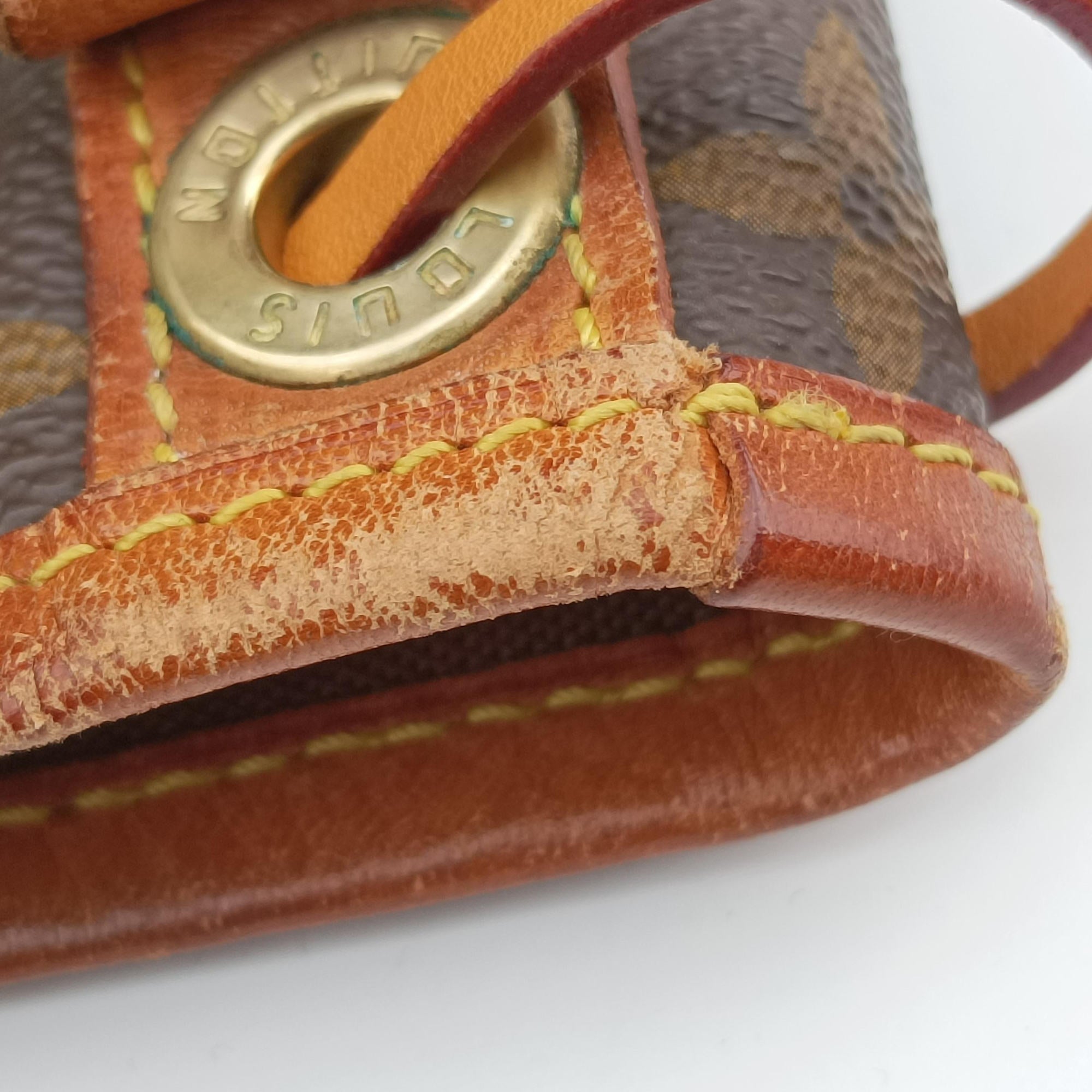 Pre-owned Louis Vuitton Petit Noe Brown Monogram Canvas M42226 shoulderbag | stylenewstar