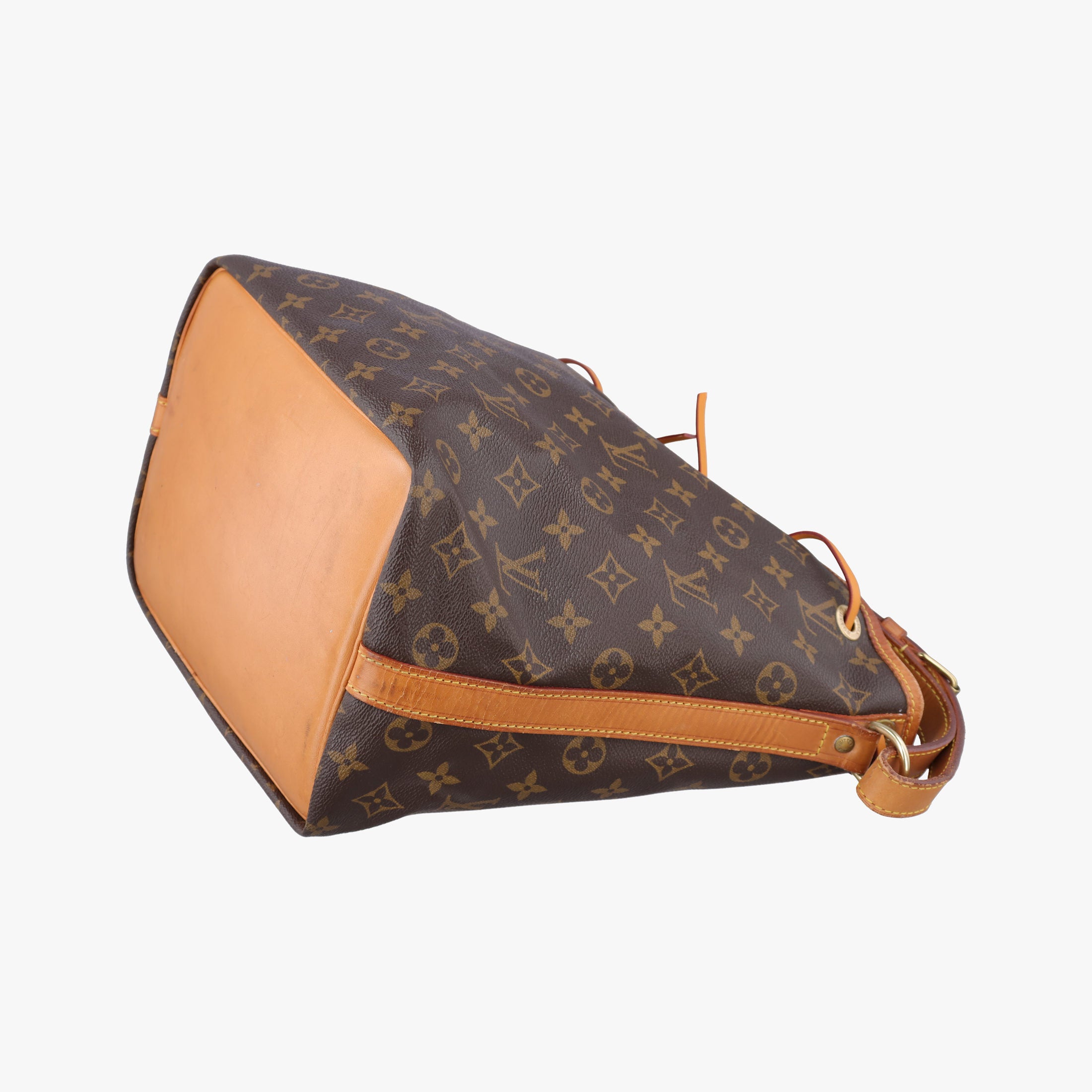 Pre-owned Louis Vuitton Petit Noe Brown Monogram Canvas M42226 shoulderbag | stylenewstar