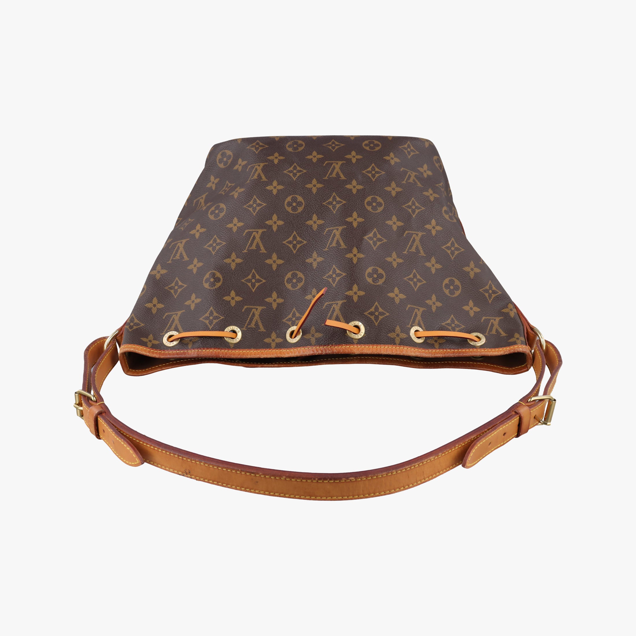 Pre-owned Louis Vuitton Petit Noe Brown Monogram Canvas M42226 shoulderbag | stylenewstar
