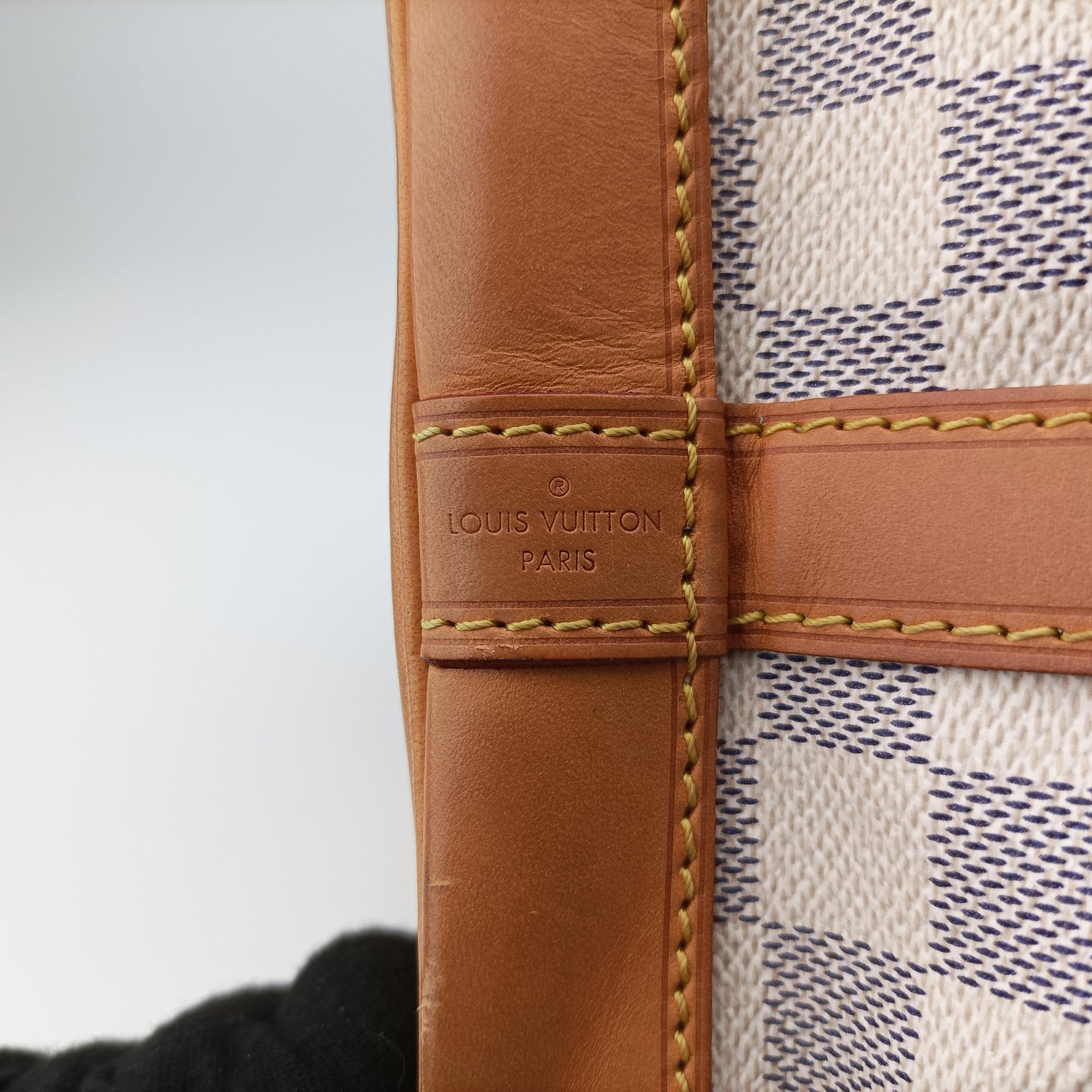 Secondhand Louis Vuitton Noe BB AZUR Damier Canvas N41220 shoulderbag | stylenewstar