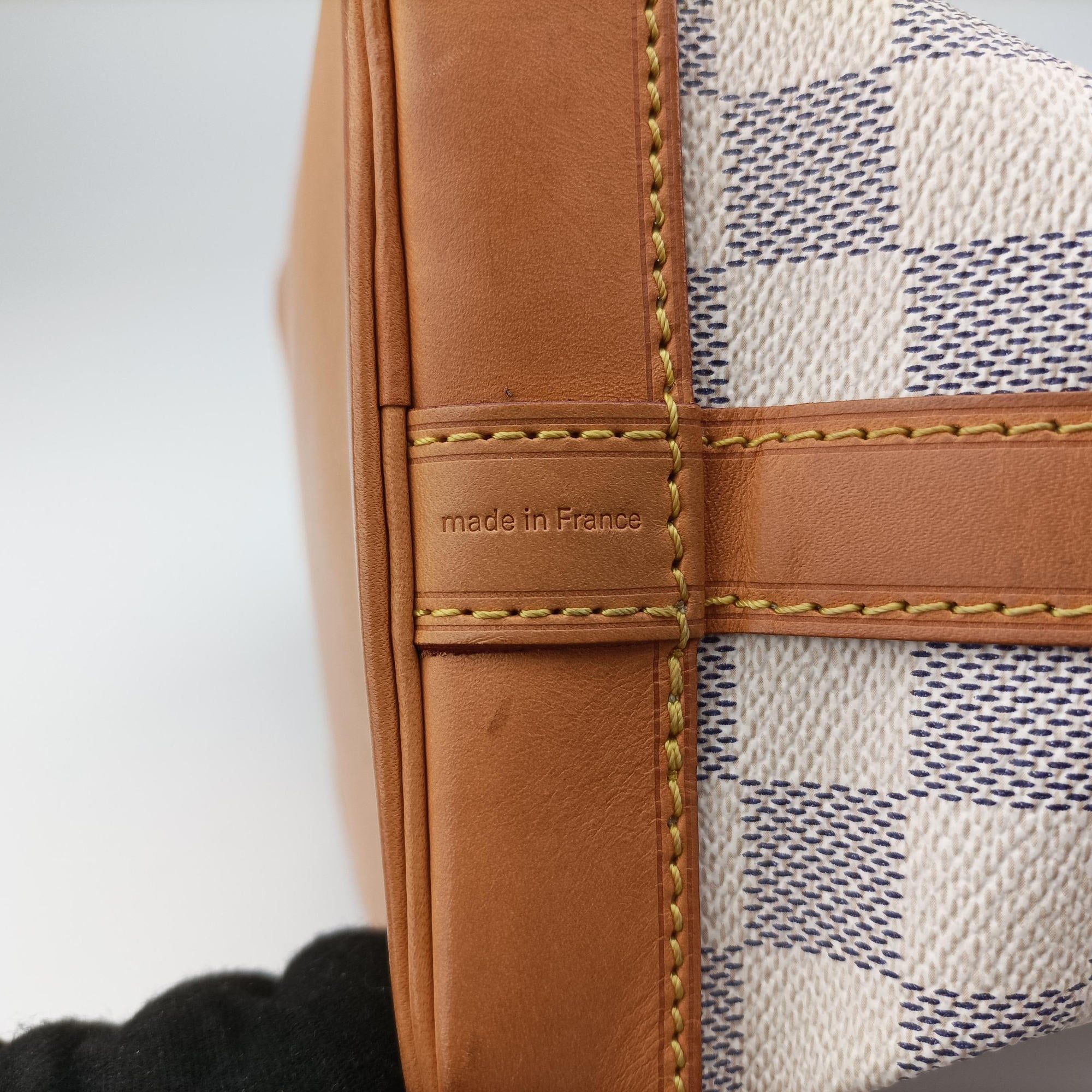 Secondhand Louis Vuitton Noe BB AZUR Damier Canvas N41220 shoulderbag | stylenewstar