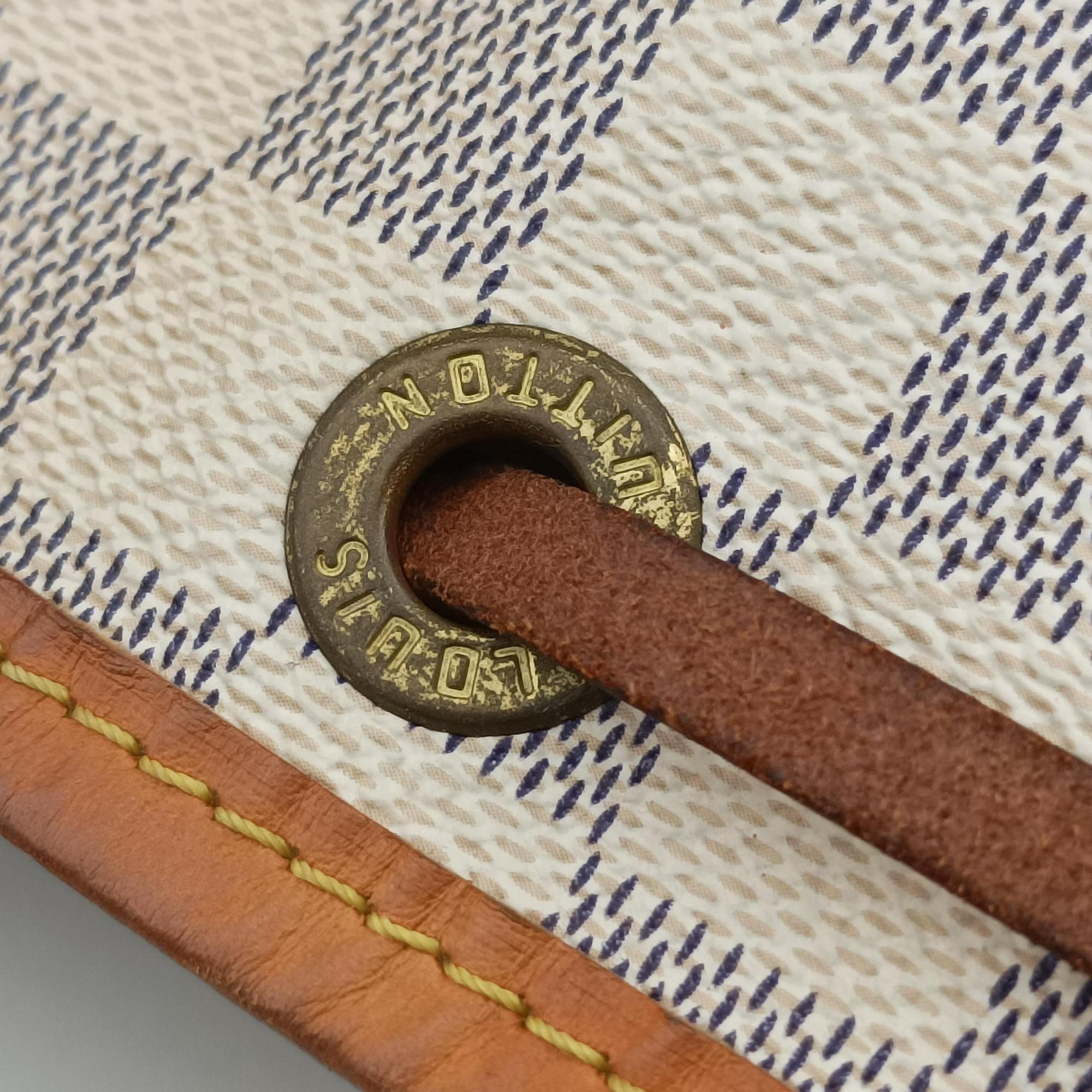 Secondhand Louis Vuitton Noe BB AZUR Damier Canvas N41220 shoulderbag | stylenewstar