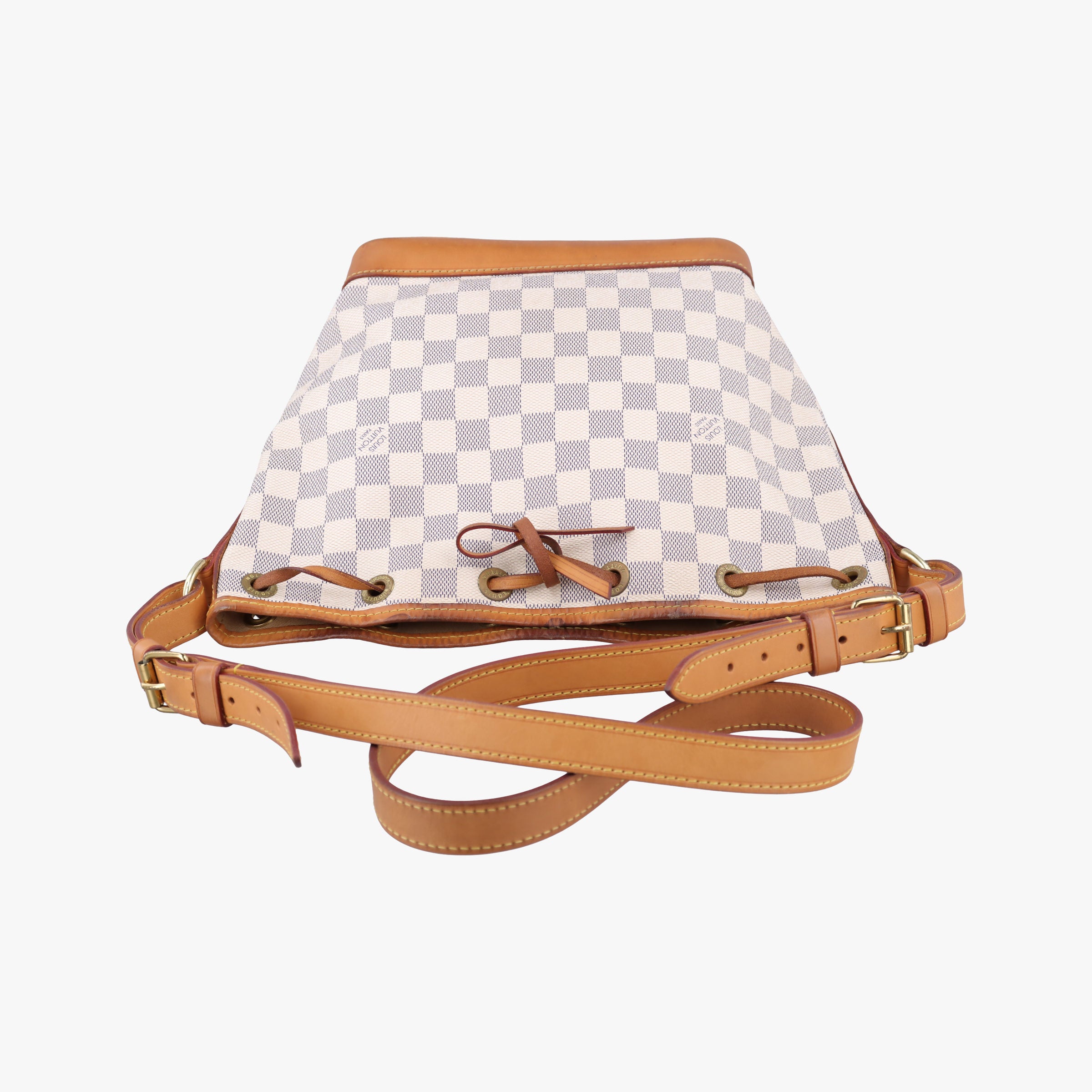 Secondhand Louis Vuitton Noe BB AZUR Damier Canvas N41220 shoulderbag | stylenewstar