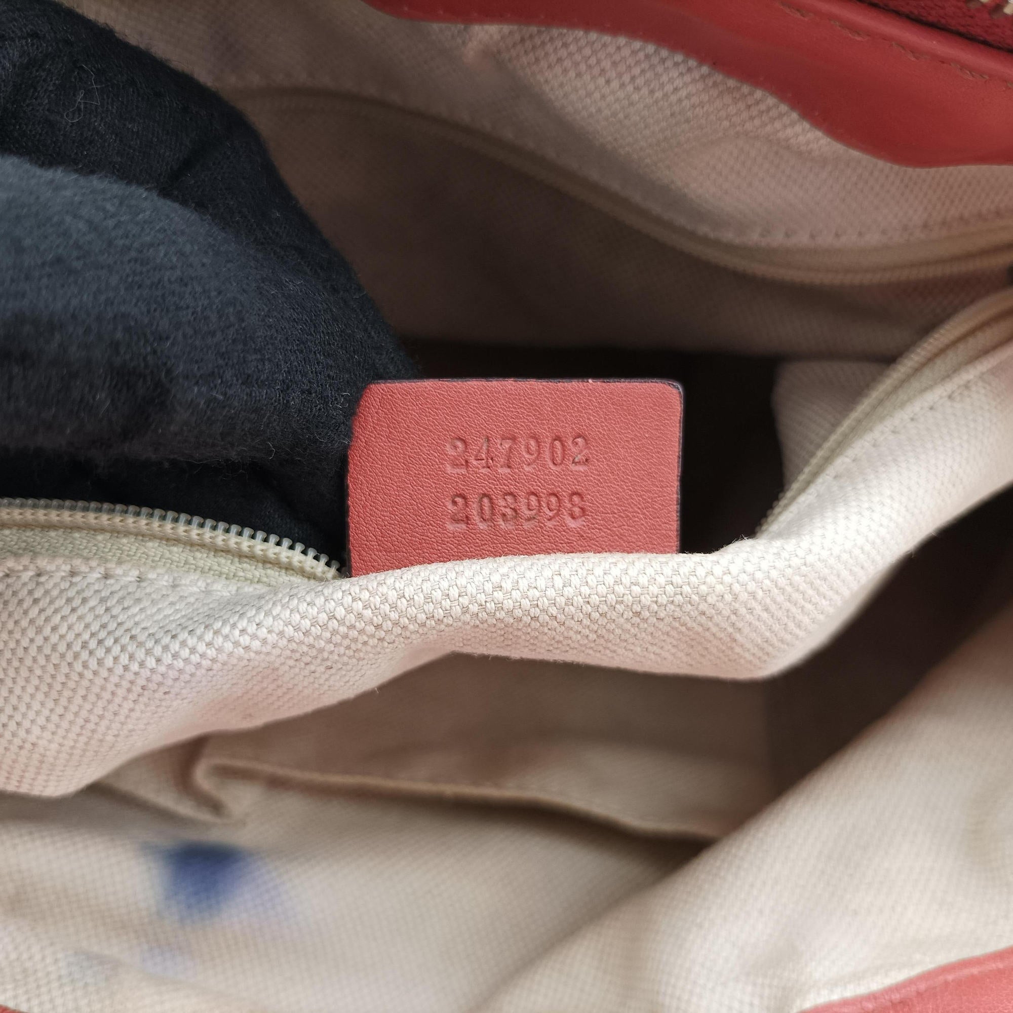 Secondhand Gucci Sukey Coral Pink Leather 247902 shoulderbag | stylenewstar