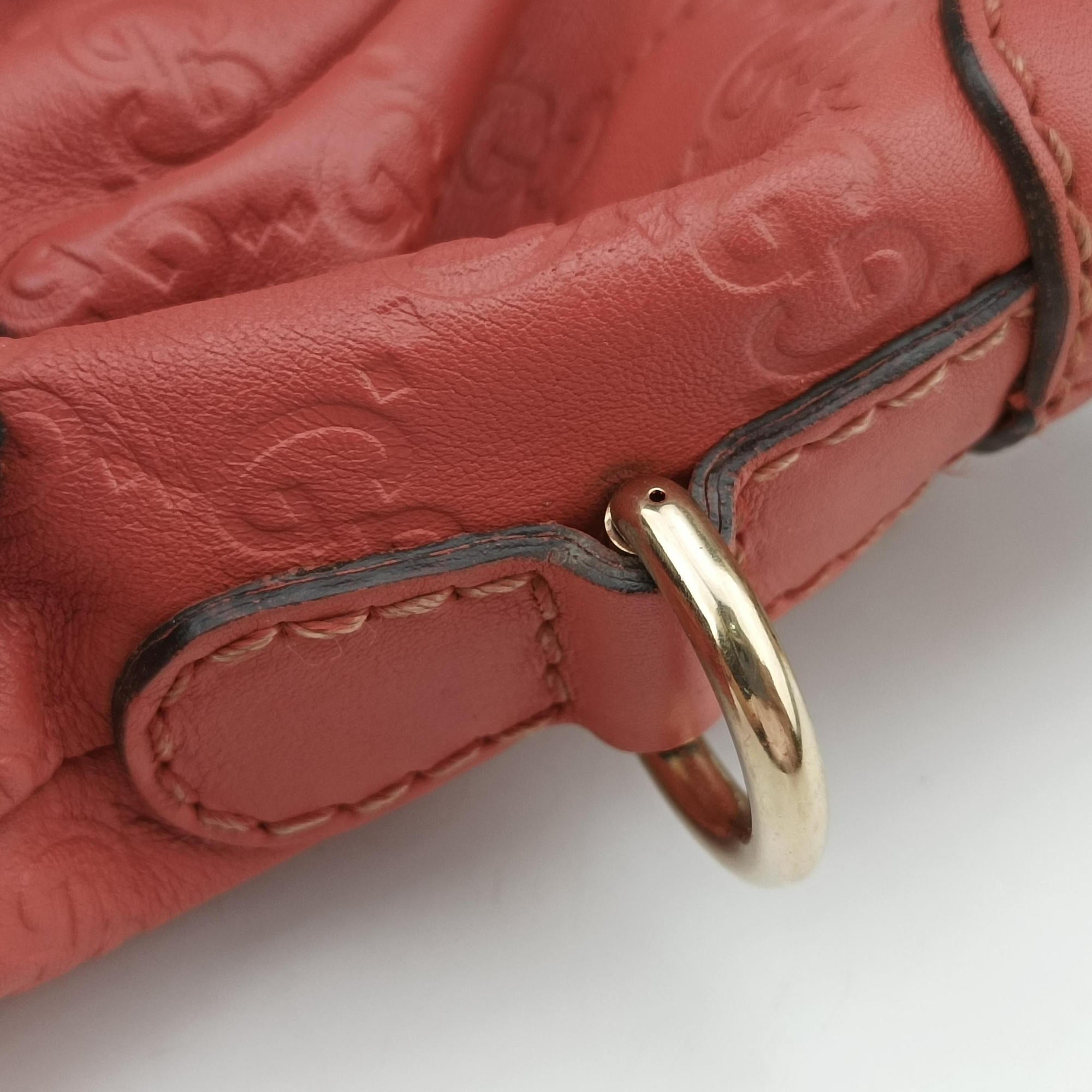 Secondhand Gucci Sukey Coral Pink Leather 247902 shoulderbag | stylenewstar