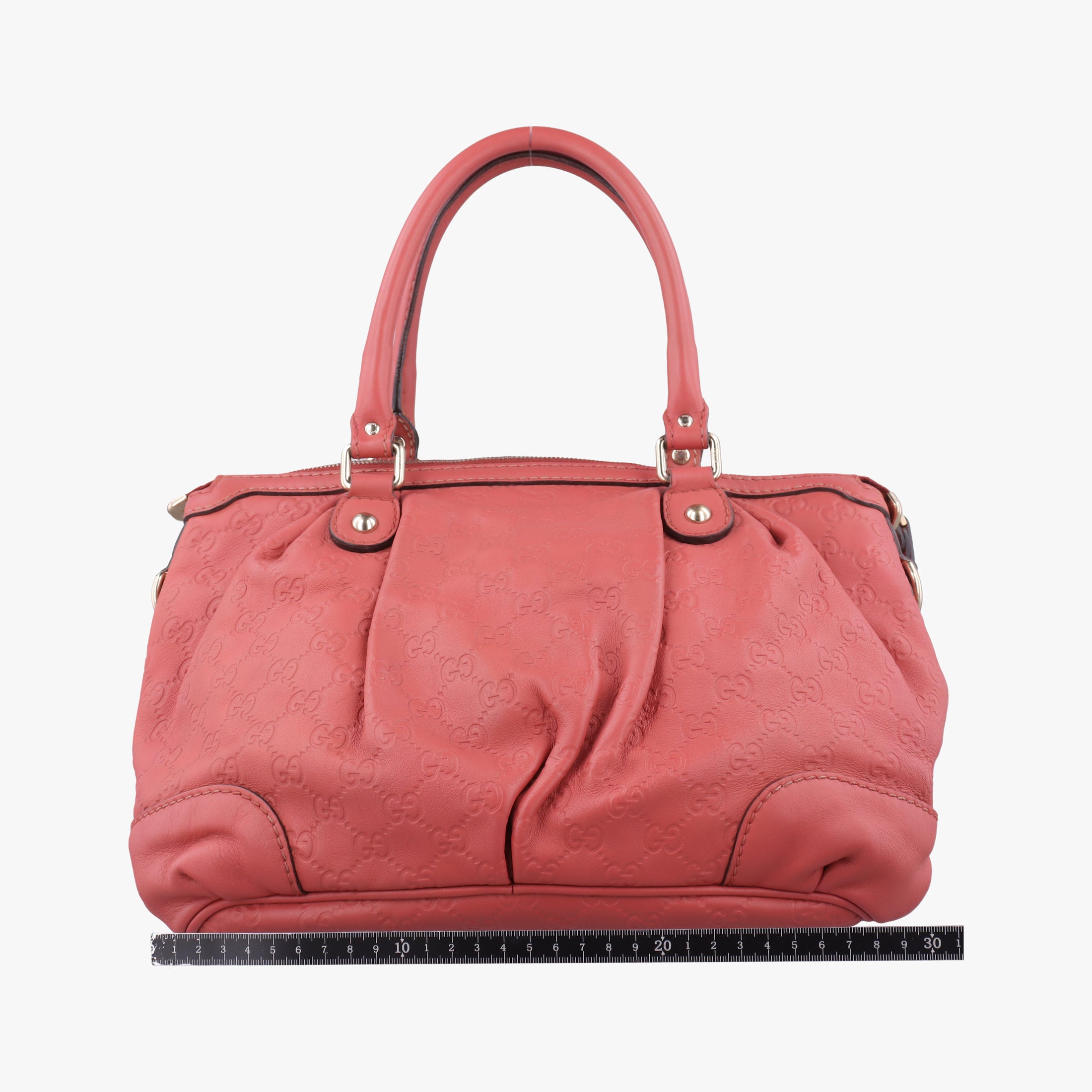 Secondhand Gucci Sukey Coral Pink Leather 247902 shoulderbag | stylenewstar
